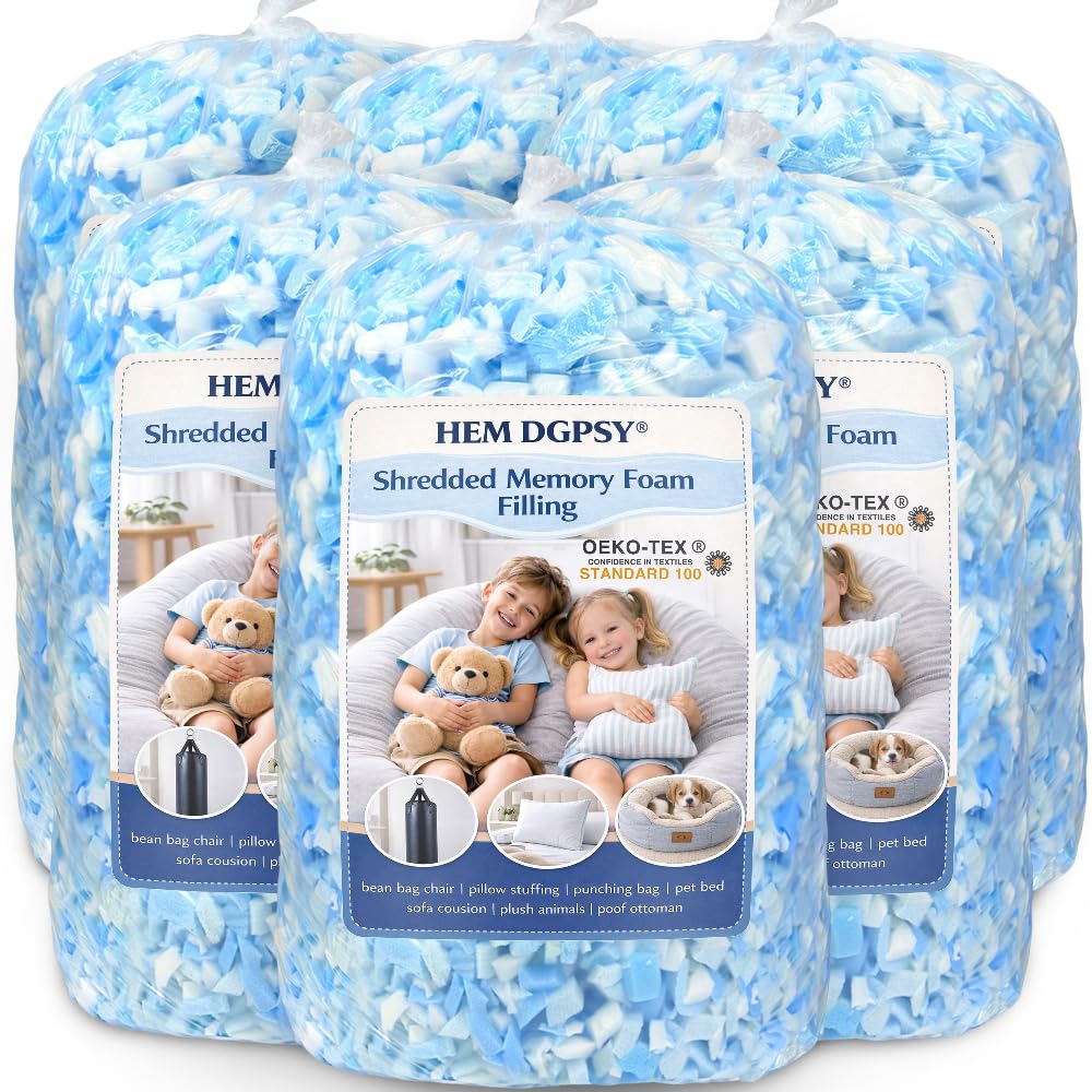 Photo 1 of Hem Dgpy Bean Bag Filler, 30lbs Shredded Memory Foam