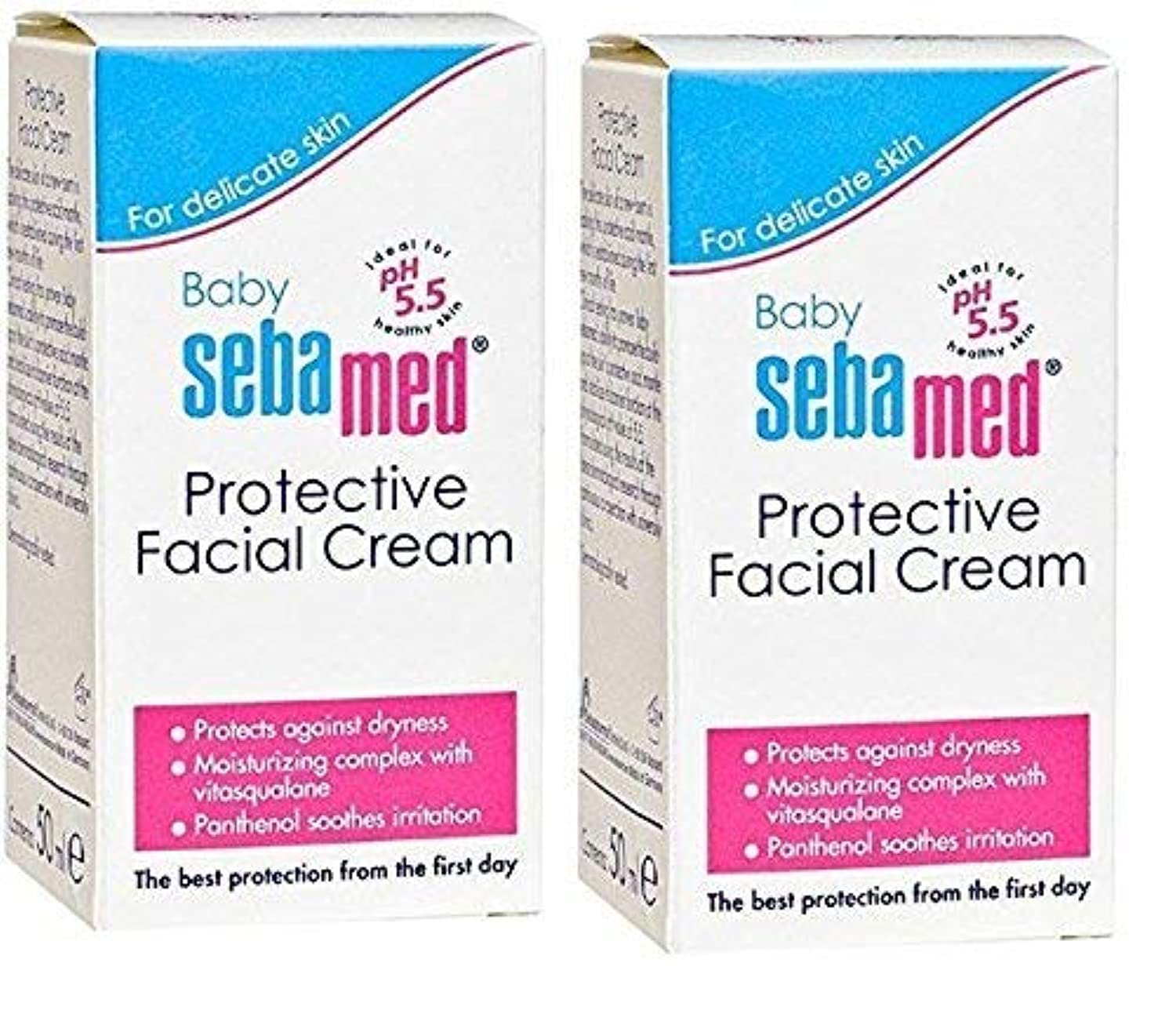 SebamedProtective Facial Cream (50ml) - Pack of 2 Pieces