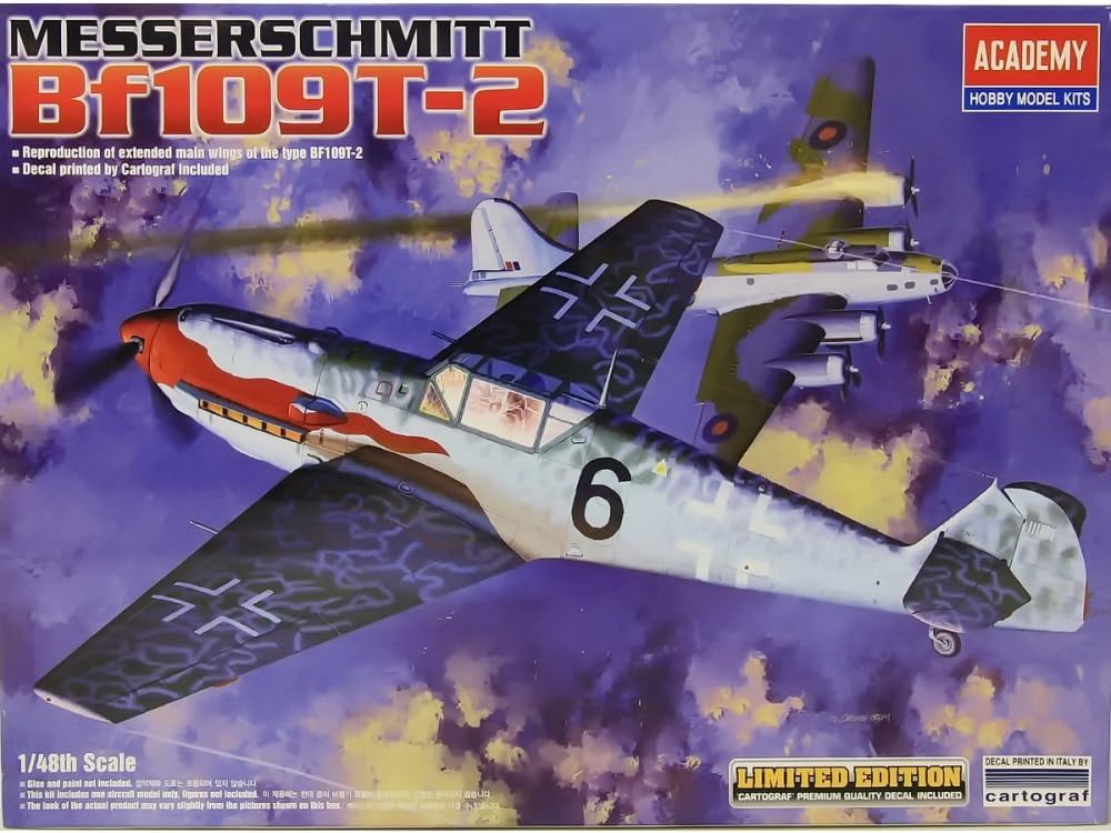 Academy Messerschmitt Bf109T-2 Airplane Model Building Kit