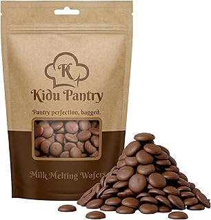 KIDU PANTRY Chocolate Melting Wafers Bulk Bag Perfect For Dipping, Deserts, Baking And More (1 Pound, Milk 2026)