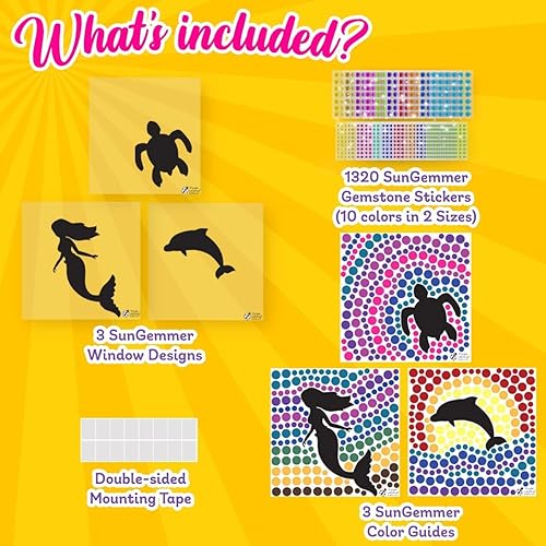 Miniatura 5 de SUNGEMMERS - Kit de arte de ventana de diamante + 7 bolsas de regalo marrones con panel de arañazos para mensajes personalizados