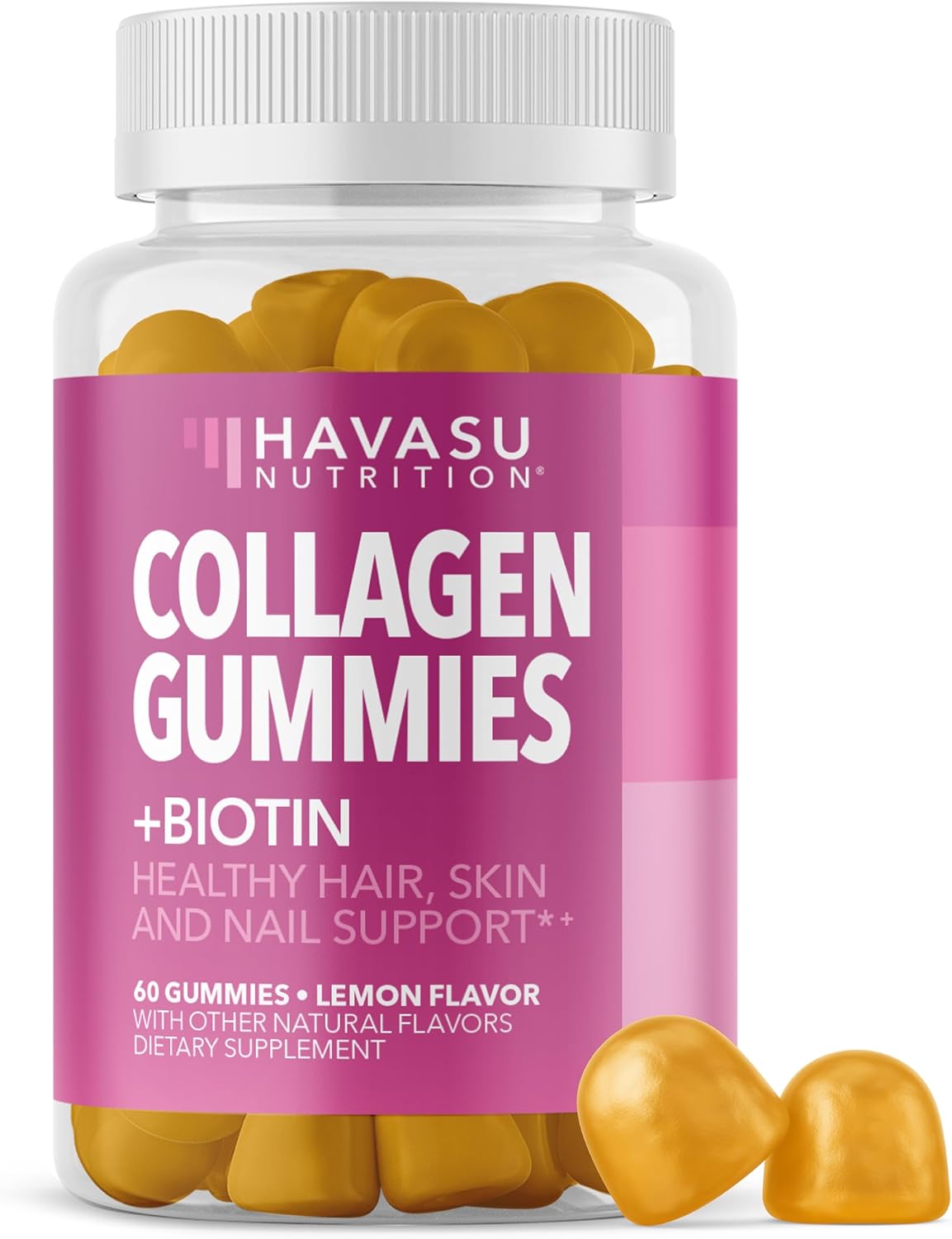 Collagen Gummies for Women and Men with 2500mcg...