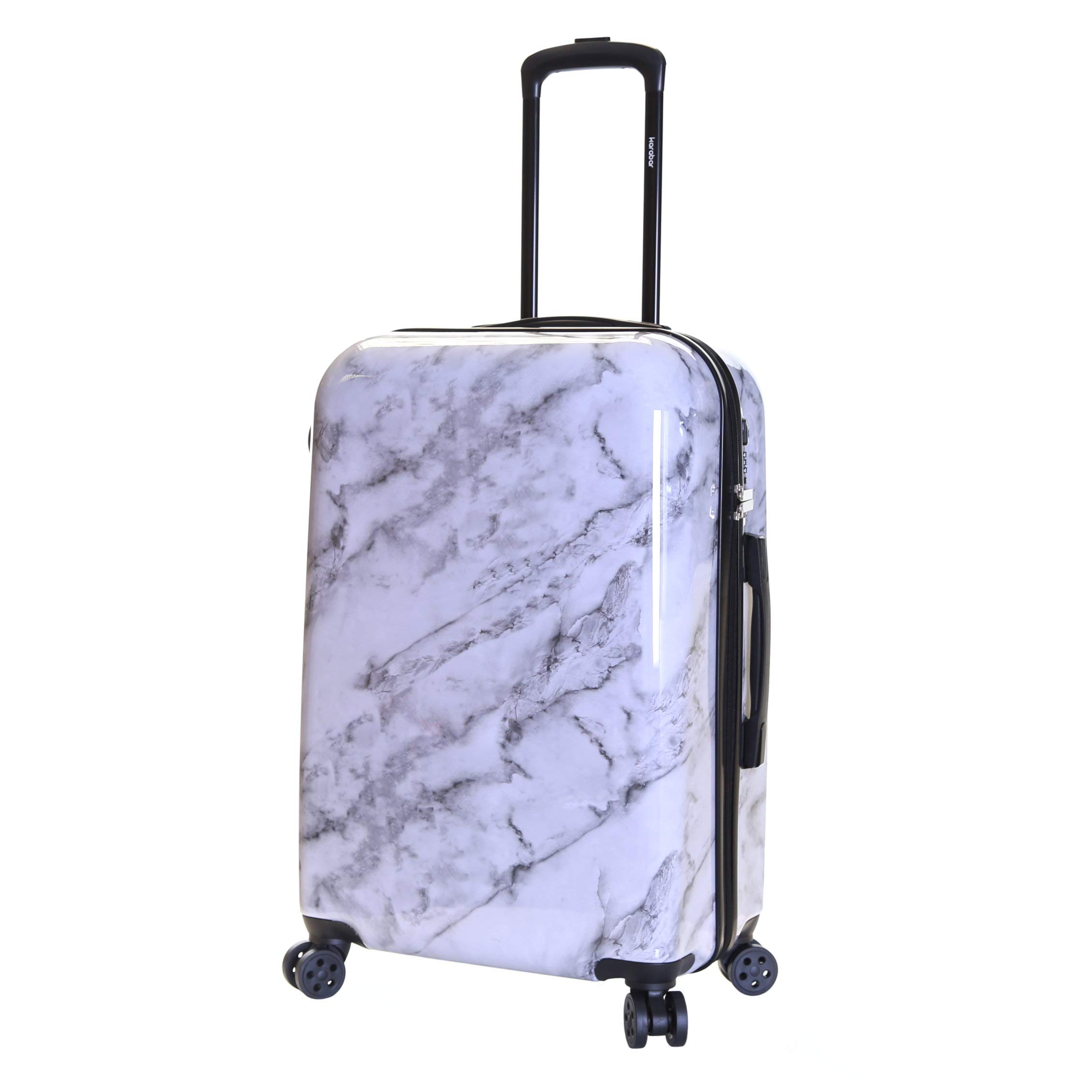 large marble suitcase