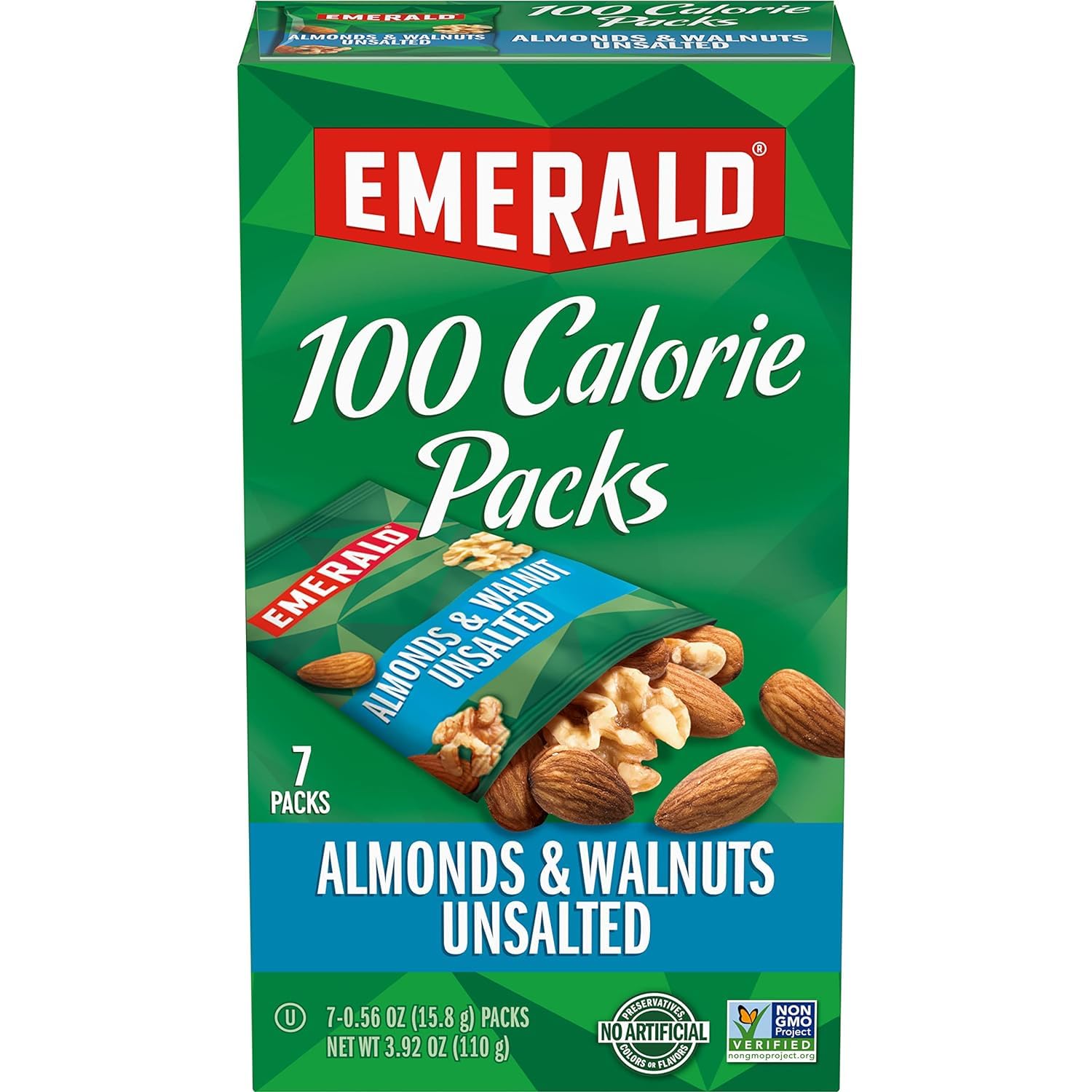 Snapklik.com : Emerald Nuts, Natural Walnuts & Almonds, 100 Calorie ...