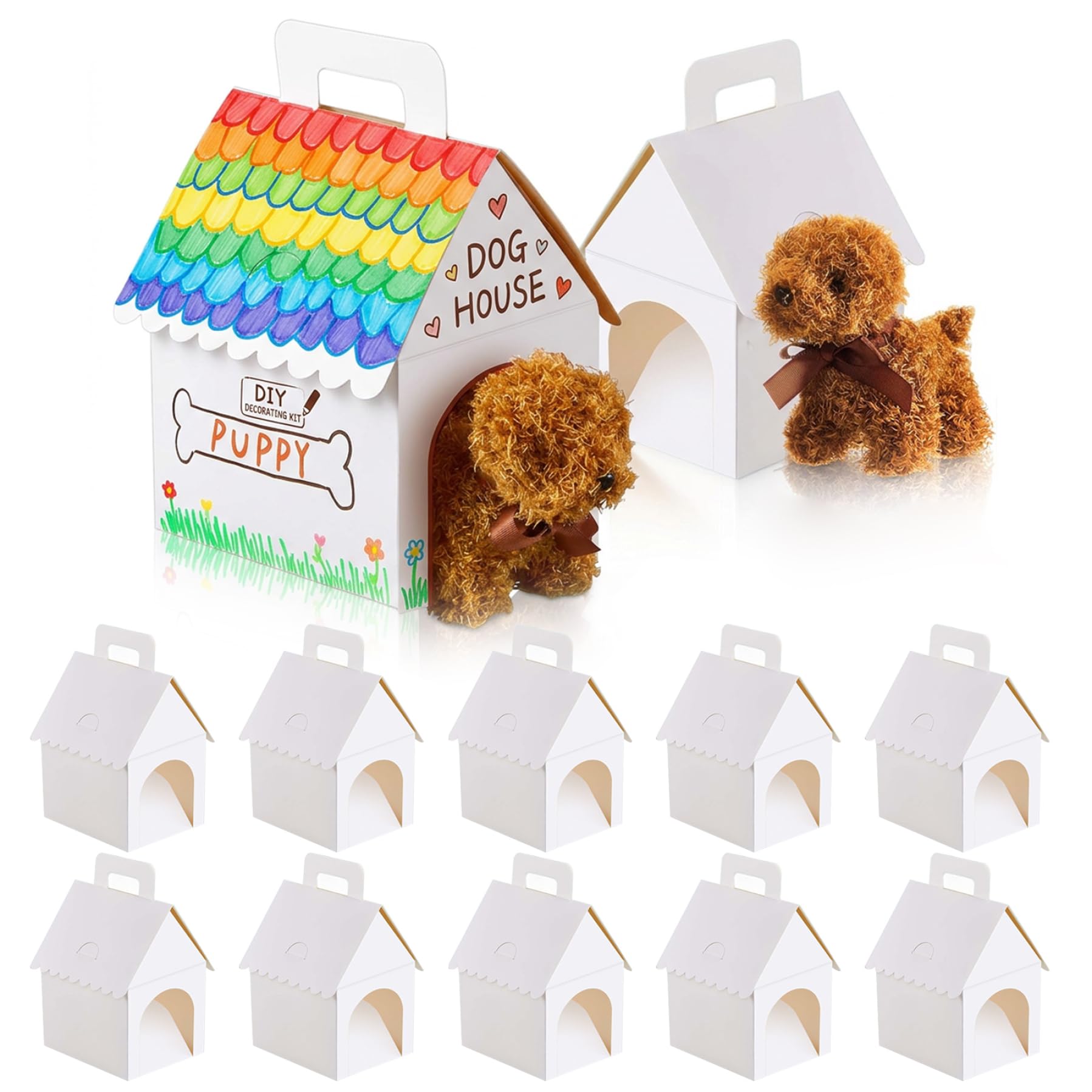 Cadeau de fête pour chiot et boîte surprise DIY pour invités d'anniversaire