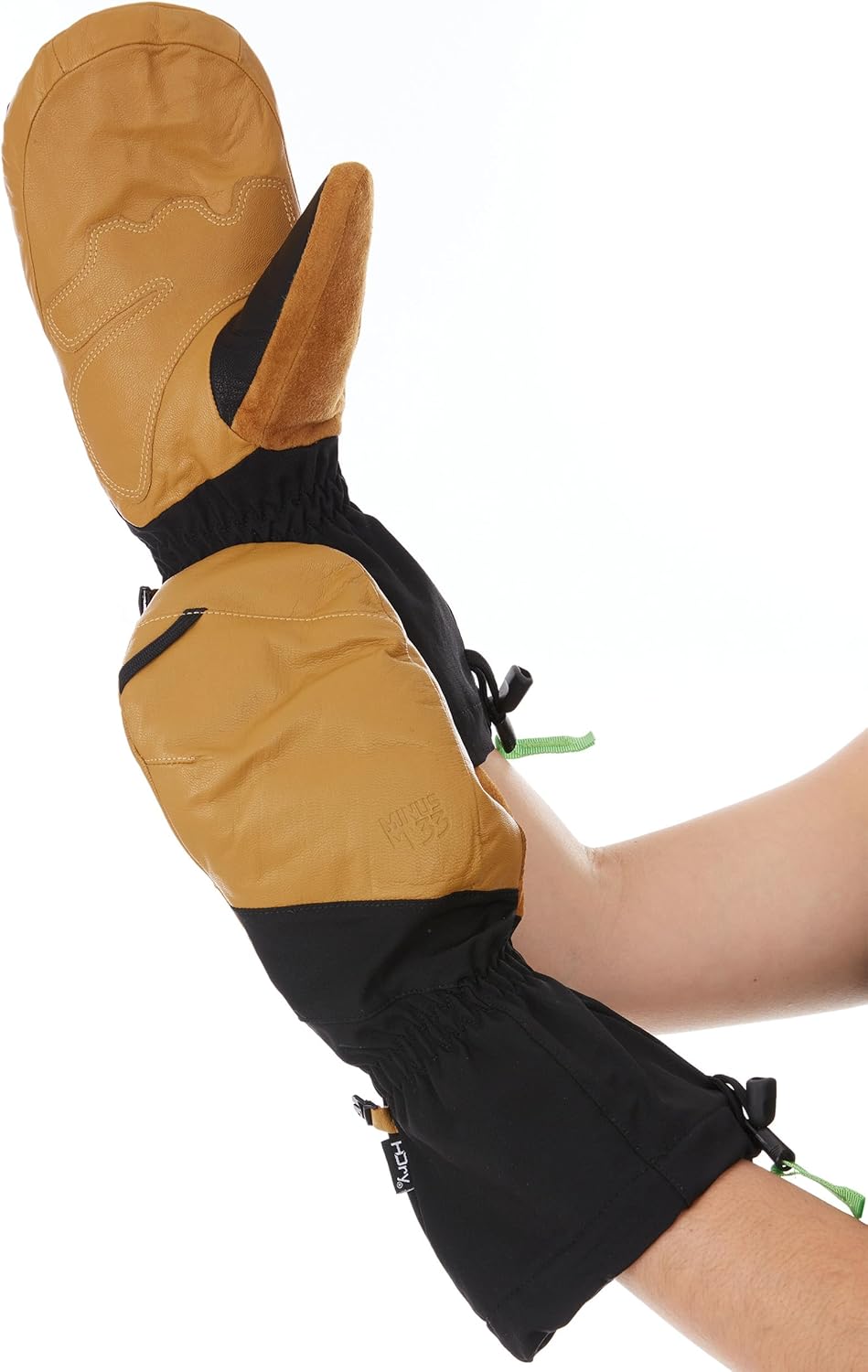 Heavyweight Mittens - Ski Mitts - Warm Breathable Winter Mittens - Wool Insulation - Image 4