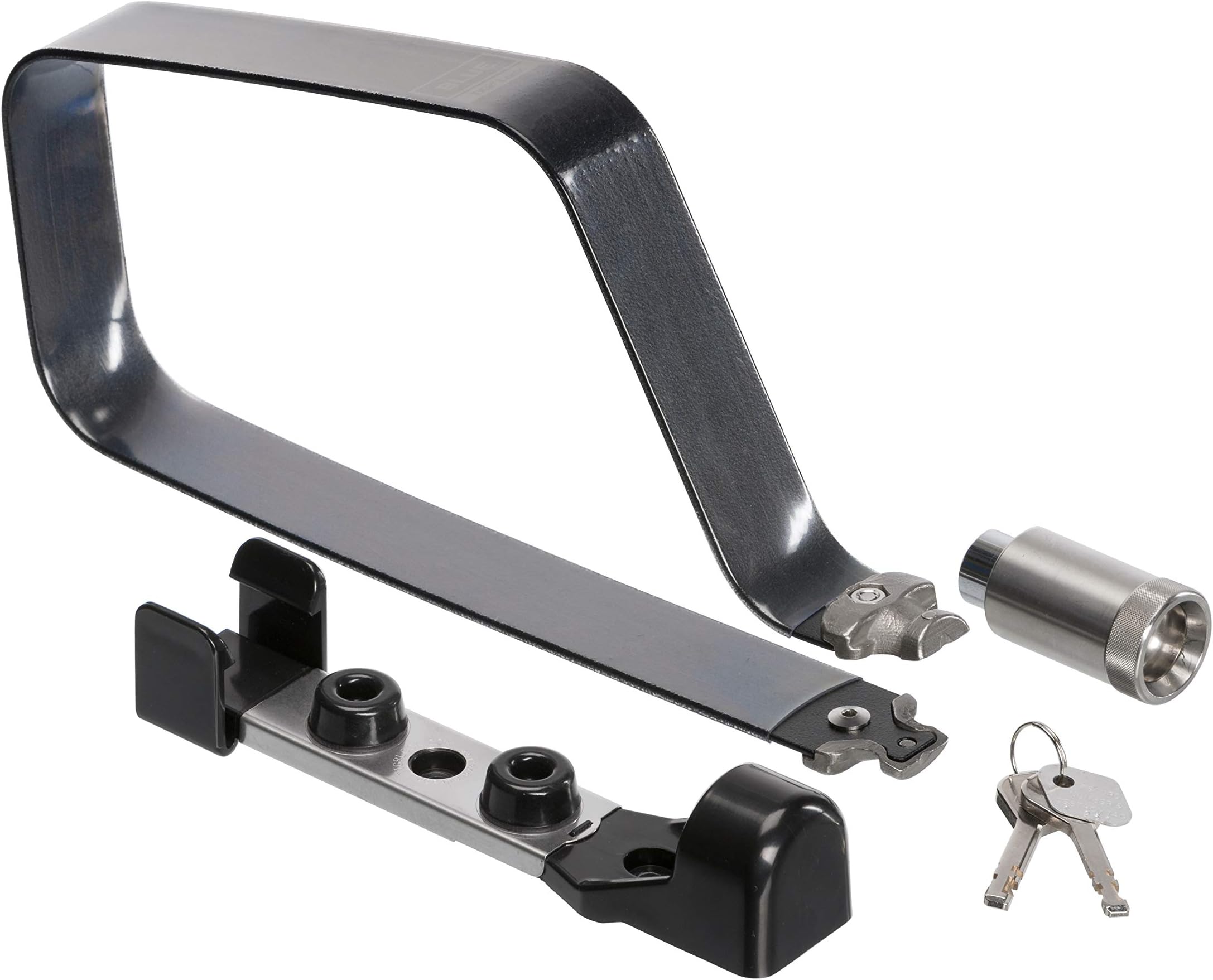 TiGrBlue Mini+ Bike Lock with Mount: Strong and Lightweight Flexible U Lock for Any Bicycle Electric Bike Scooter or Other Security Needs