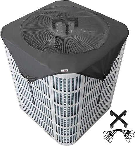 Miniatura 9 de Cubierta central de aire acondicionado para unidades exteriores de 36 x 36 pulgadas, cubiertas de malla de CA para exteriores, cubiertas de unidad