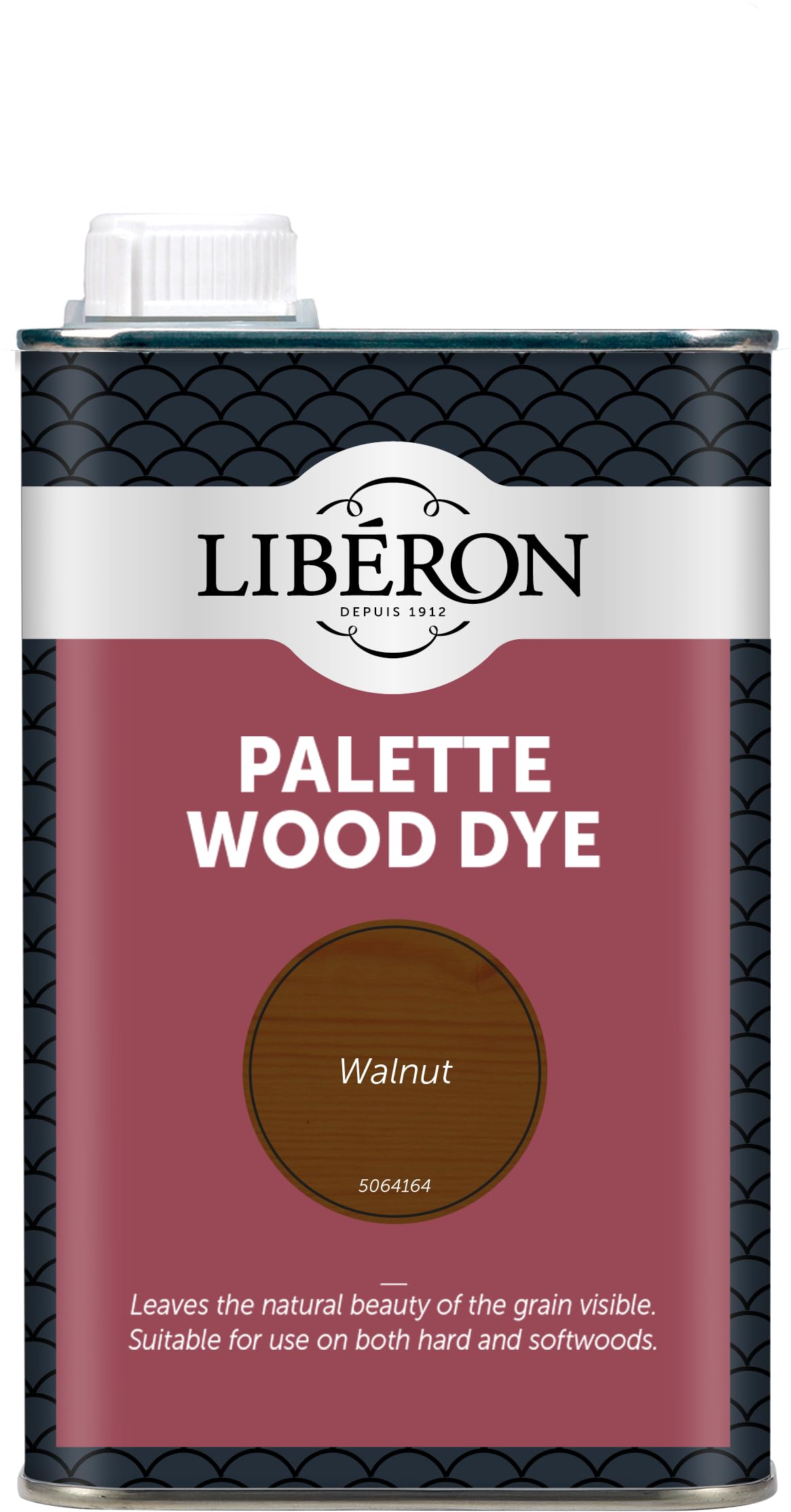 Liberon Palette Wood Dye Walnut 500Ml 3282391063018