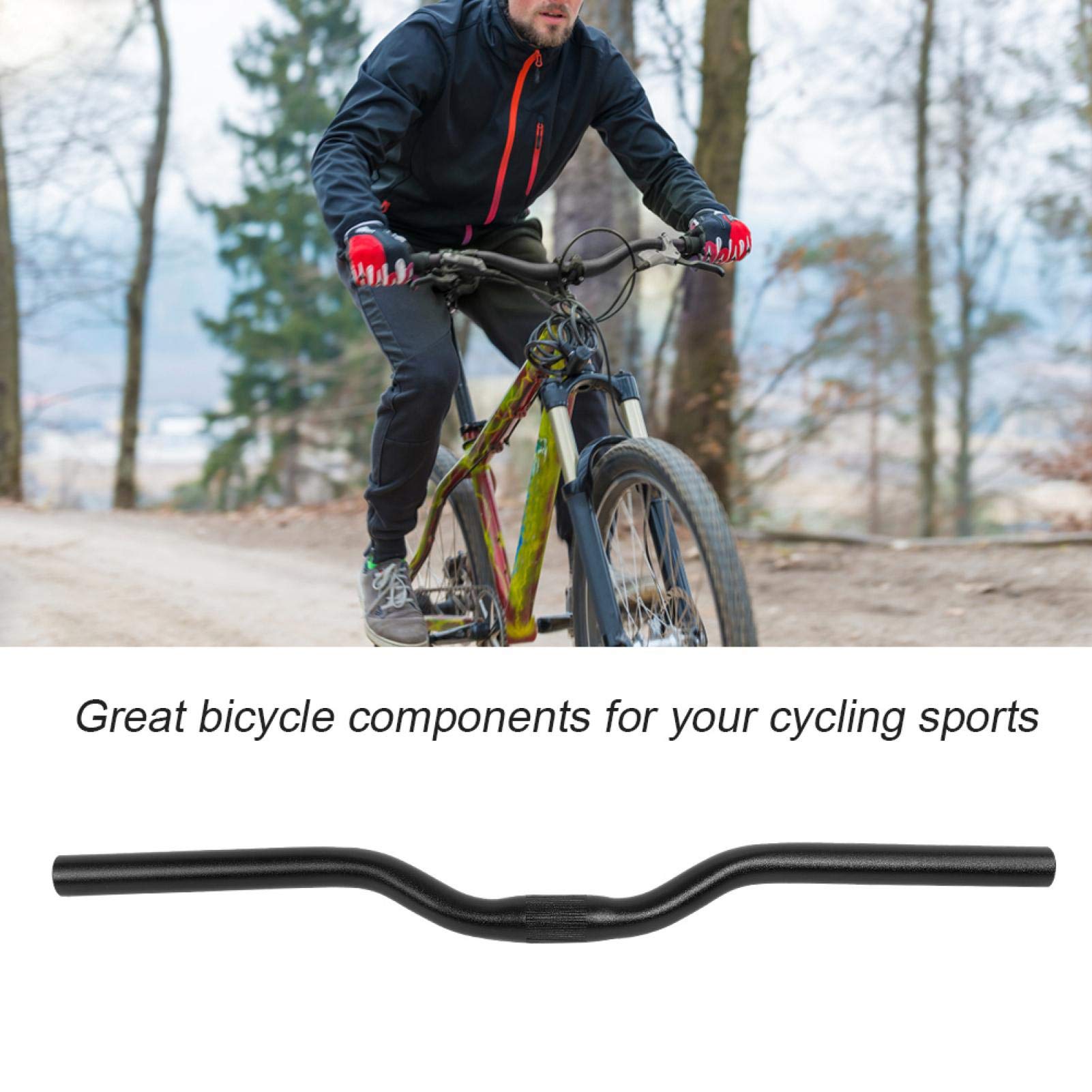 Guidon Vélo ACOR X-Country - 25 Mm De Diamètre - Longueur 56,5 Cm - Occasion