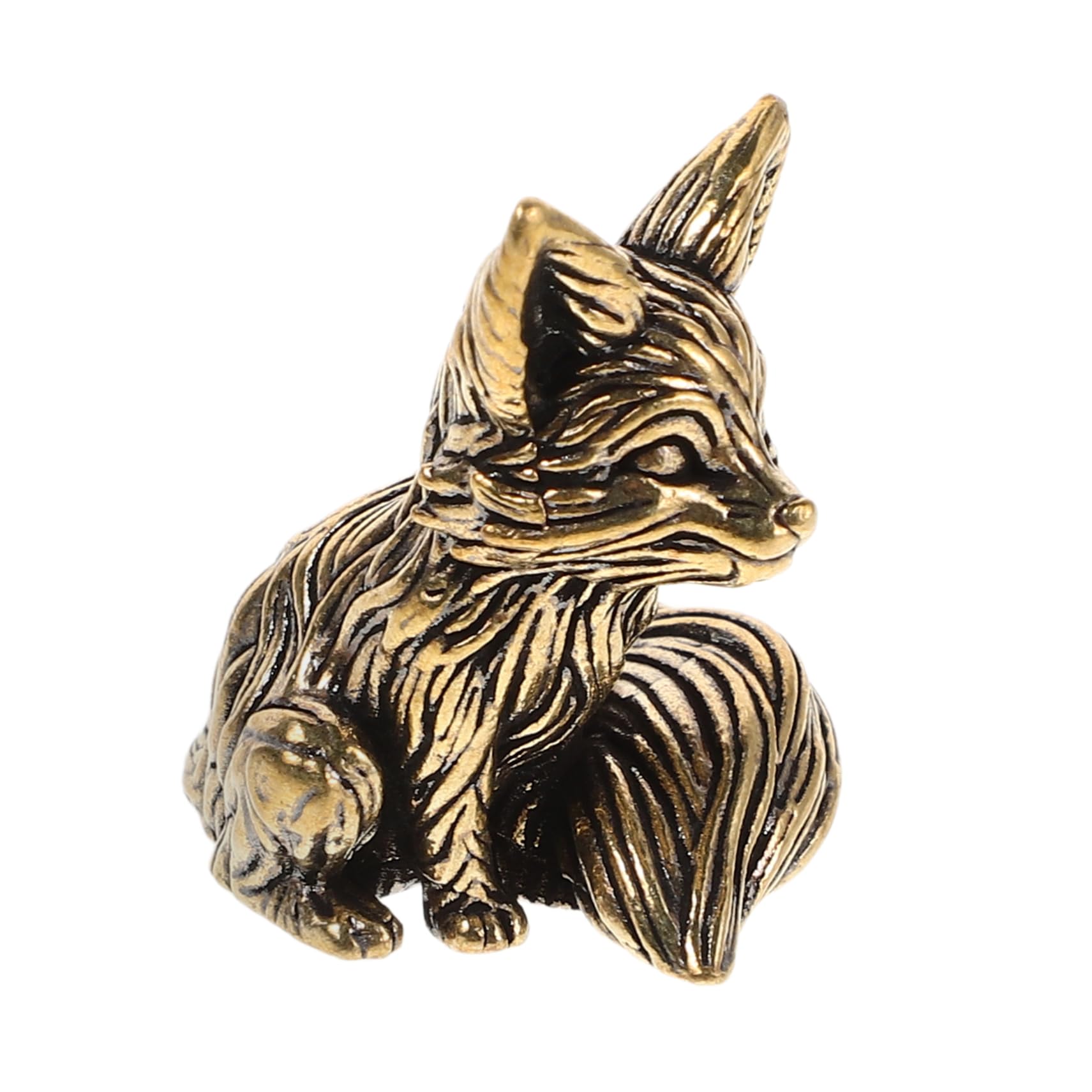 HOLIDYOYO Adorno De Estatuilla De Latón De Animales Adornos Creativos De Animales Estatua De De Metal Decoraciones Figuras De Animales De Bronce De Latón Golden Cobre