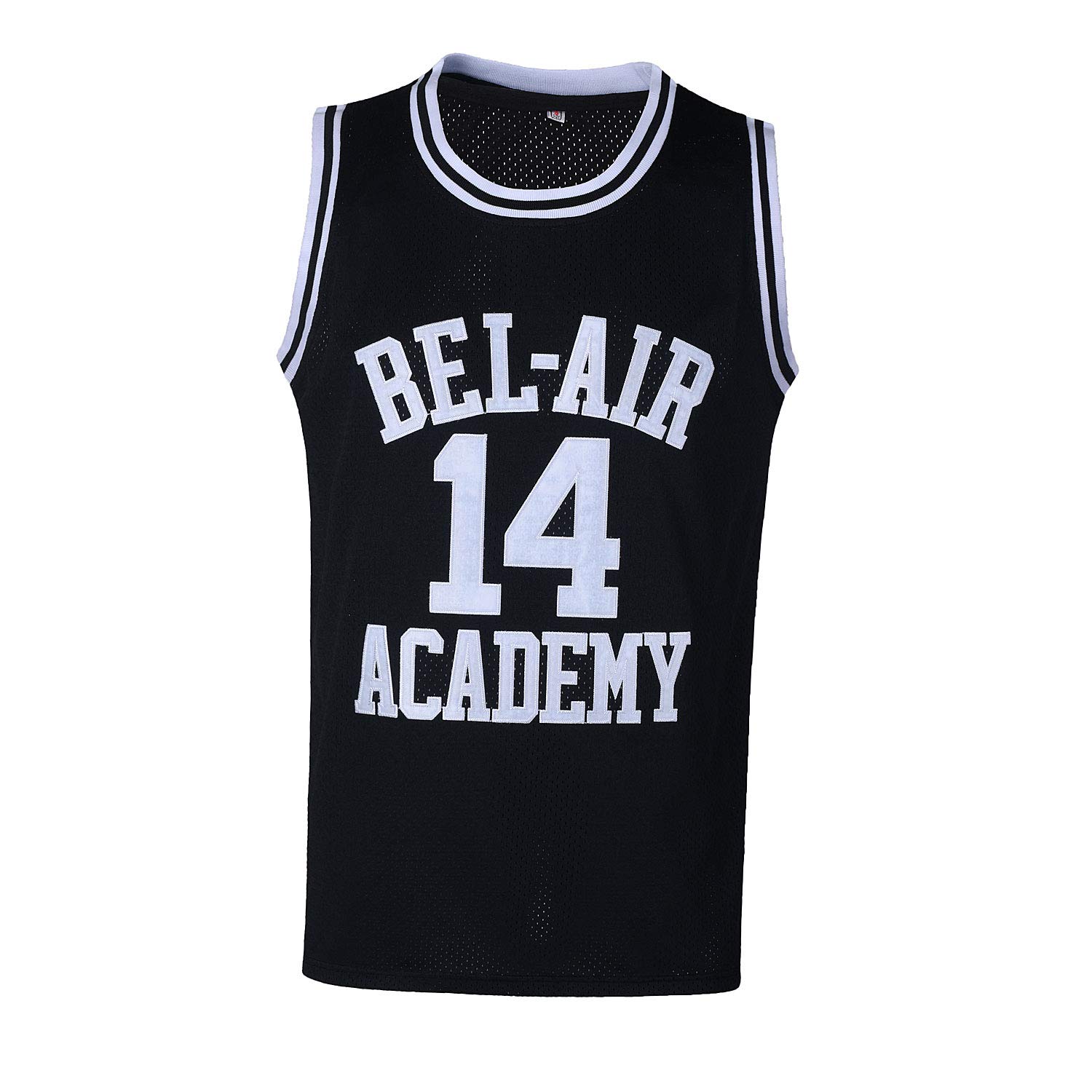 CAIYOO#14 The Fresh Prince of Bel Air Academy Basketball Jersey for Men 90S Hip Hop Clothing for Party