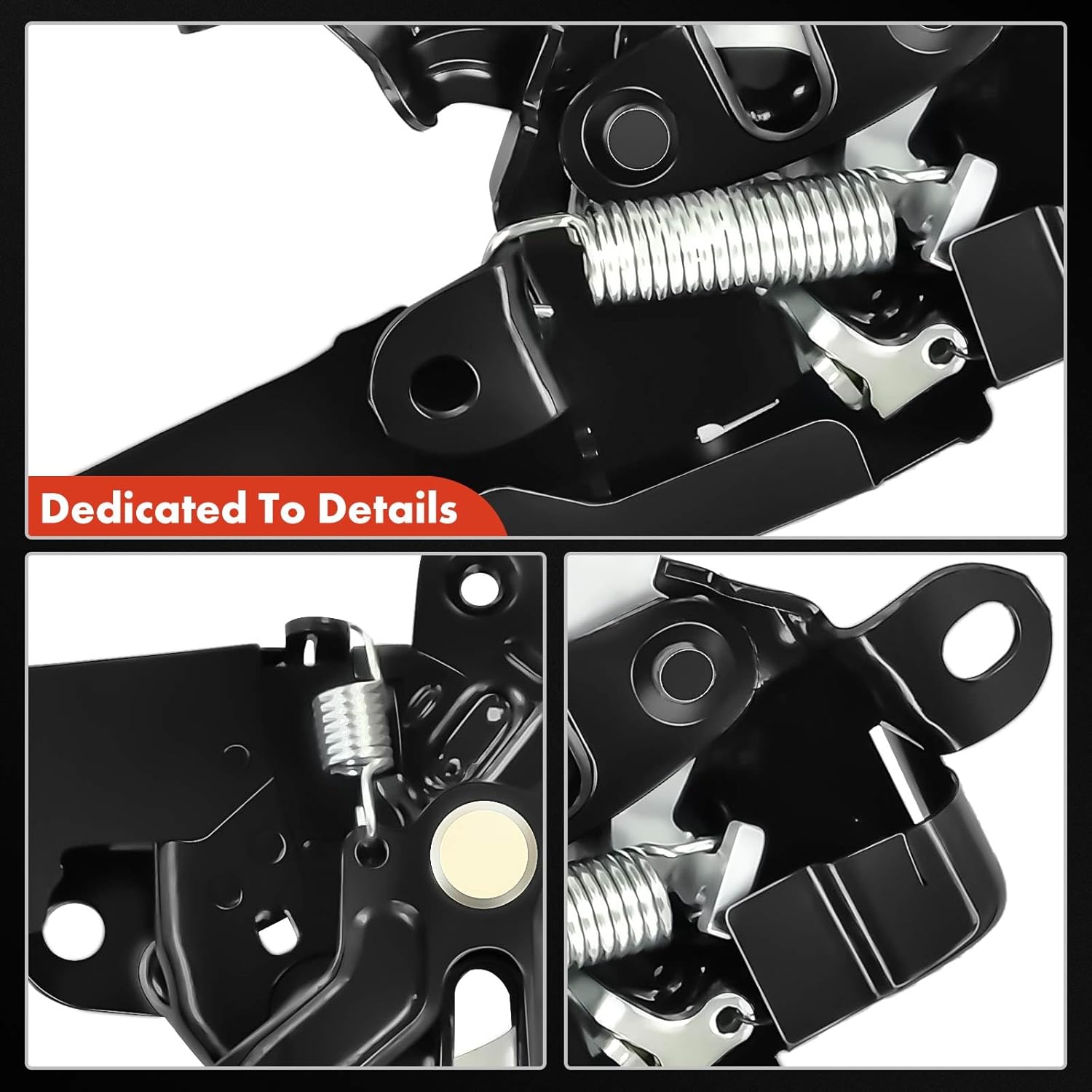 A-Premium Hood Latch Lock Compatible with Toyota Corolla 2009-2013, Front Hood Lock Engine Bonnet Latch Assembly