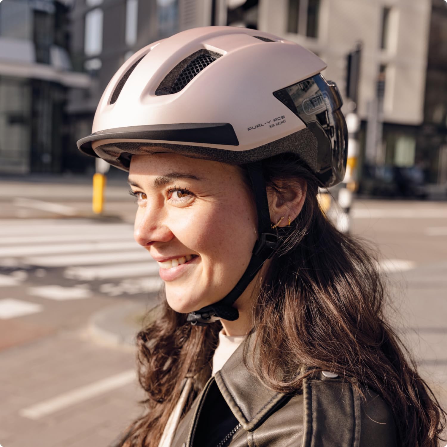 ABUS Fahrradhelm Purl-Y ACE LED-Licht NTA-Schutzhelm E-Bike S-Pedelec Erwachsene Jugendliche
