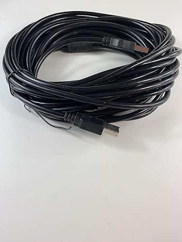 OMNIHIL Cable USB 2.0 de alta velocidad de 30 pies de largo compatible con el escáner de documentos Raven Pro