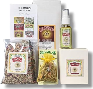 Victoria Rey Protection From Envy Kit w/Perfume for Rituals & Spells. Kit de Protección Contra Envidia c/Perfume Para Rituales Y Magia