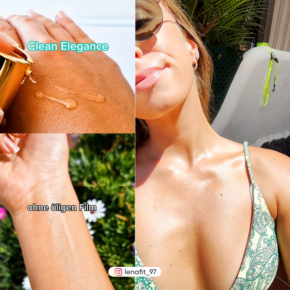 Glowcane Clean Elegance Parfüm Öl Damen 100% alkoholfrei Pflegender Ölkomplex