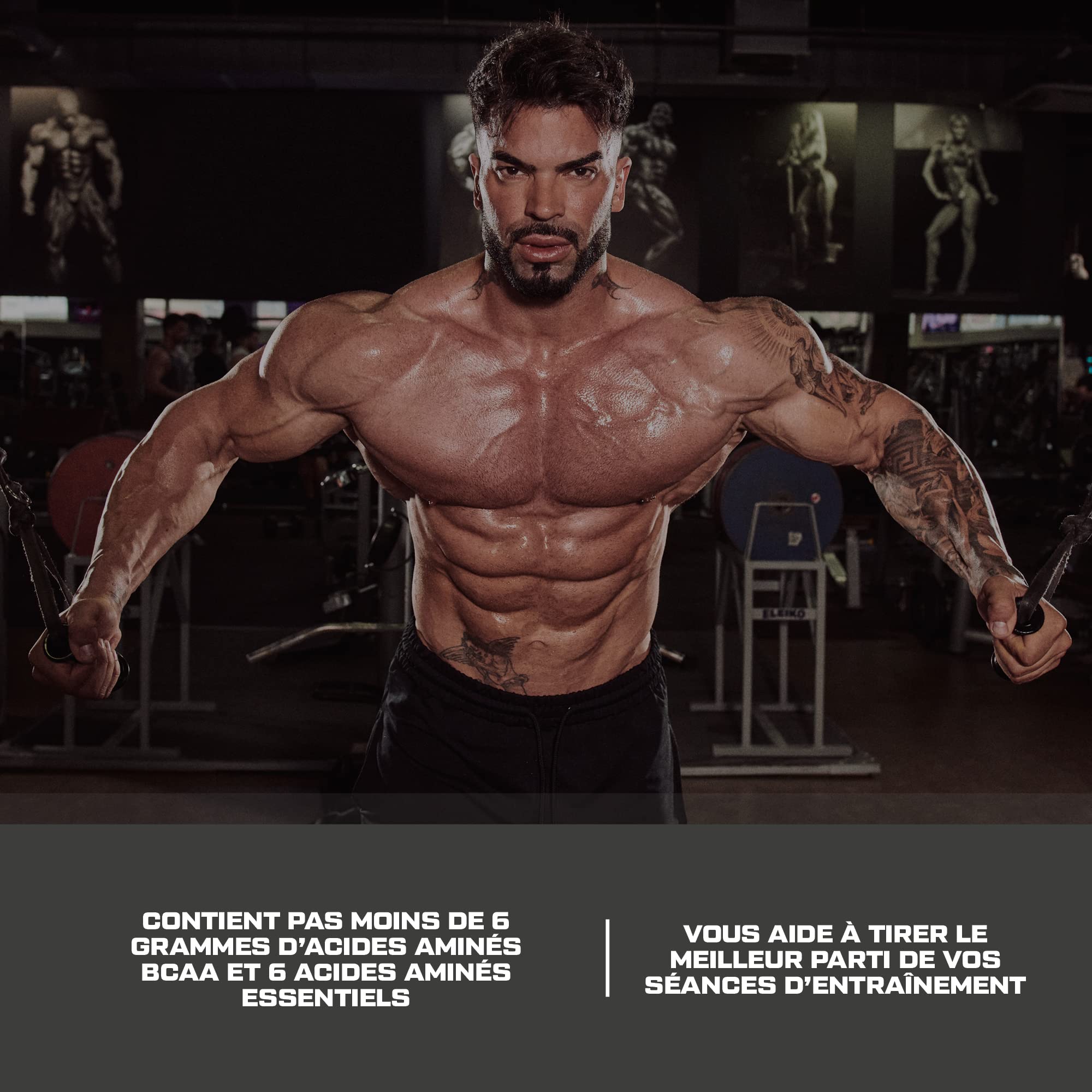 Scitec Nutrition Amino Charge - avec 6g de BCAAs - 100mg de caféine - Sans sucre, sans gluten - Boost Performance and Recovery, 570 g, Abricot