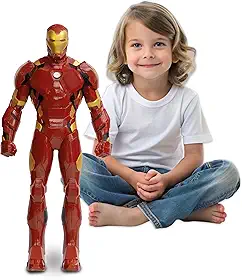Marvel, figura de ação colecionavel Homem de Ferro Extreme, gigante com 50 cm, Mimo brinquedos