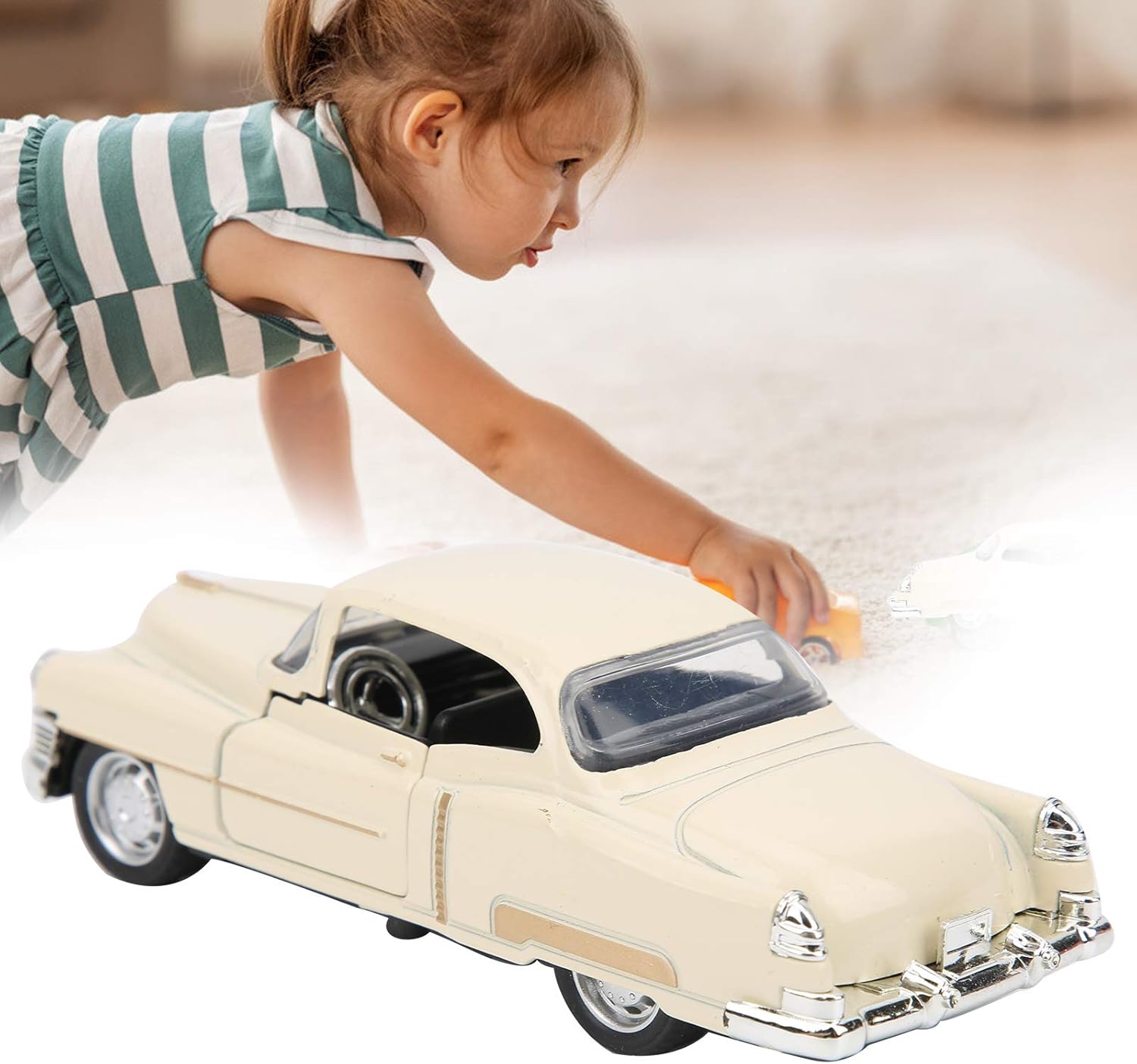 上等な 子供の車のおもちゃ 家庭用早期教育機関の赤ちゃんの子供のためのクールなファッションの絶妙な技量の合金車モデル 赤 Sparrow Rs