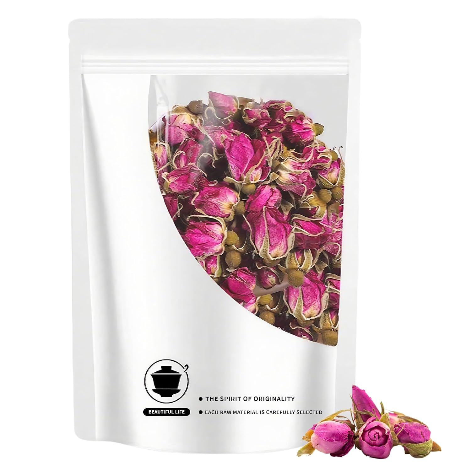exatta Rosenbl tenbl tterRosenbl ten TeeGetrocknete Rosen30g Rosenteenat rliche Rosenbl tenganze Rosenknospen getrocknetf r Tee Backen & Dekoration