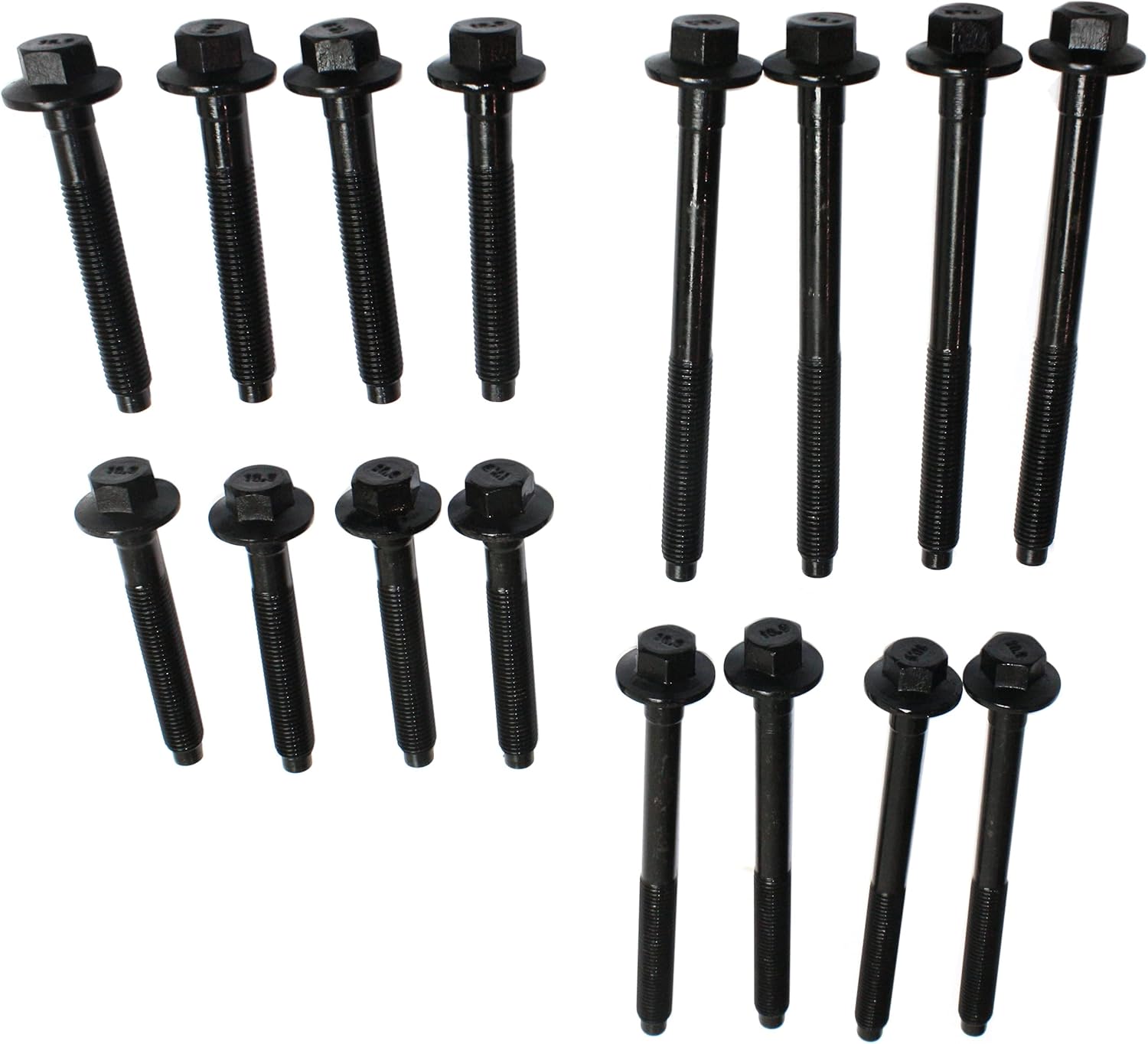 Garage-Pro Cylinder Head Bolt Set of 16 Compatible with 1997-2003 Ford F-150, 2005-2008 F-150, 1996-2004 Mustang & 1998-2003 Windstar