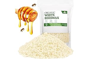 YASNAY White Beeswax Pellets: For Perfect Lip Balm and More