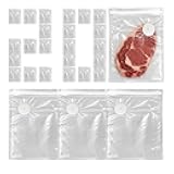 Food Saver Bags, Leakproof Preserve Storage - Vacuum Storage Bags Food Saver,for Vegetable Meat Seafood Meal Prep Sous Vide Cooking Freezer Home Kitchen Apartment