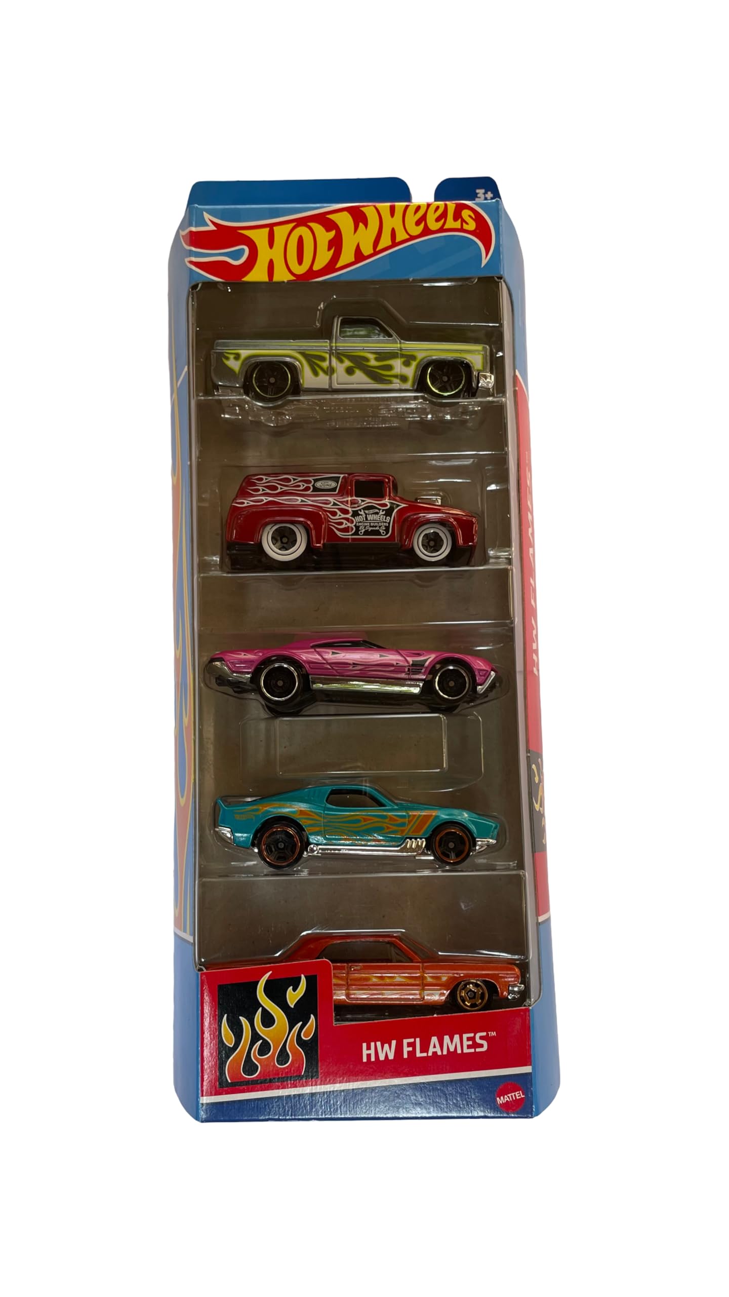 f*6様 0‼️HW HOT RODS Hot Wheels 5台セット ミニカ Hot Wheels 5 Car Gift Pack, Metal Cars (Styles May Vary