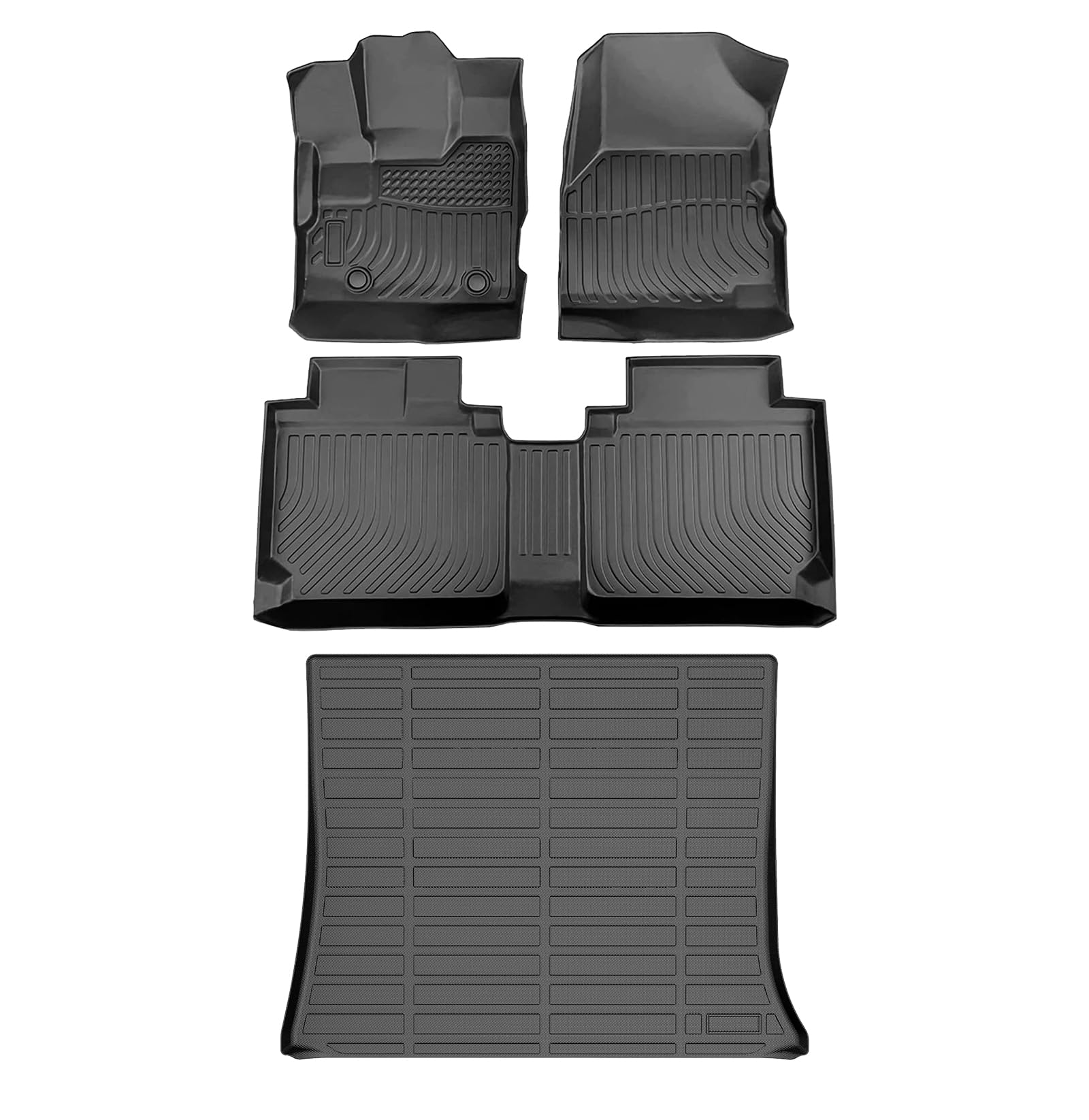 Cartist Floor Mats and Cargo Liner Fit for Chevy Equinox & GMC Terrain 2012 2013 2014 2015 2016 2017 All Weather Floor Mat Equinox Accessories Heavy