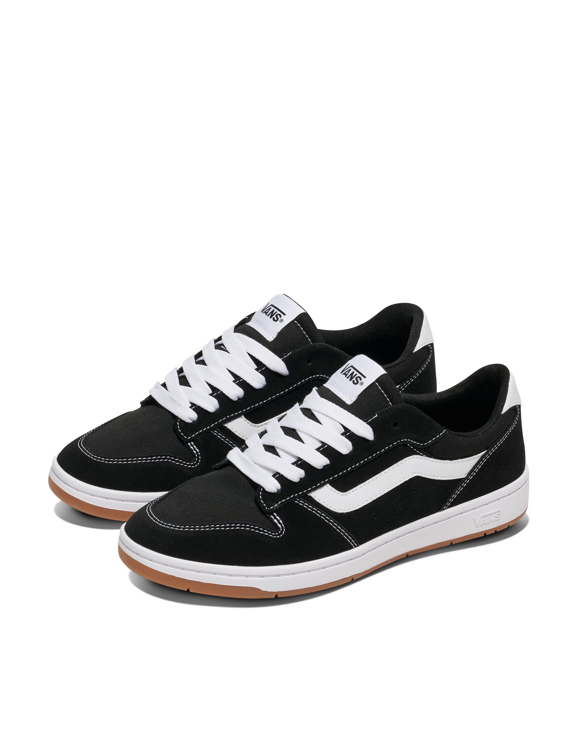 Vans Uomo Scarpe da Ginnastica in Pelle Scamosciata Ryland, White/Black