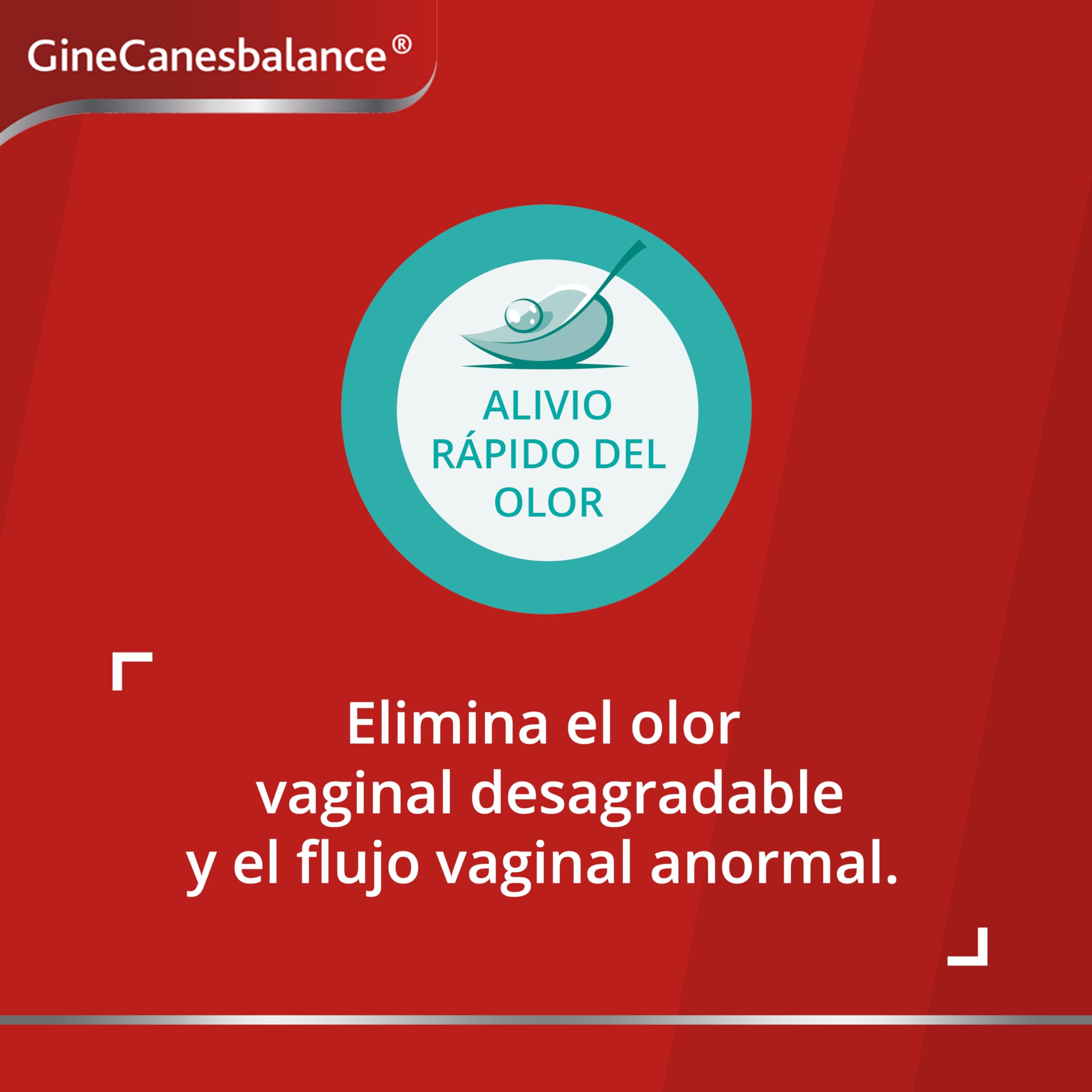 GineCanesbalance óvulos vaginales - Tratamiento de la vaginosis bacteriana, mal olor, flujo anormal, pH vaginal - 1 semana de cuidado íntimo diario — view 7