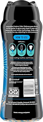 Miniatura 11 de Downy Unstopables Fusions Odor Defense - Cuentas potenciadoras de aroma para lavandería en el lavado, Aroma Daybreak + Clean, 21.1 oz, cuentas de