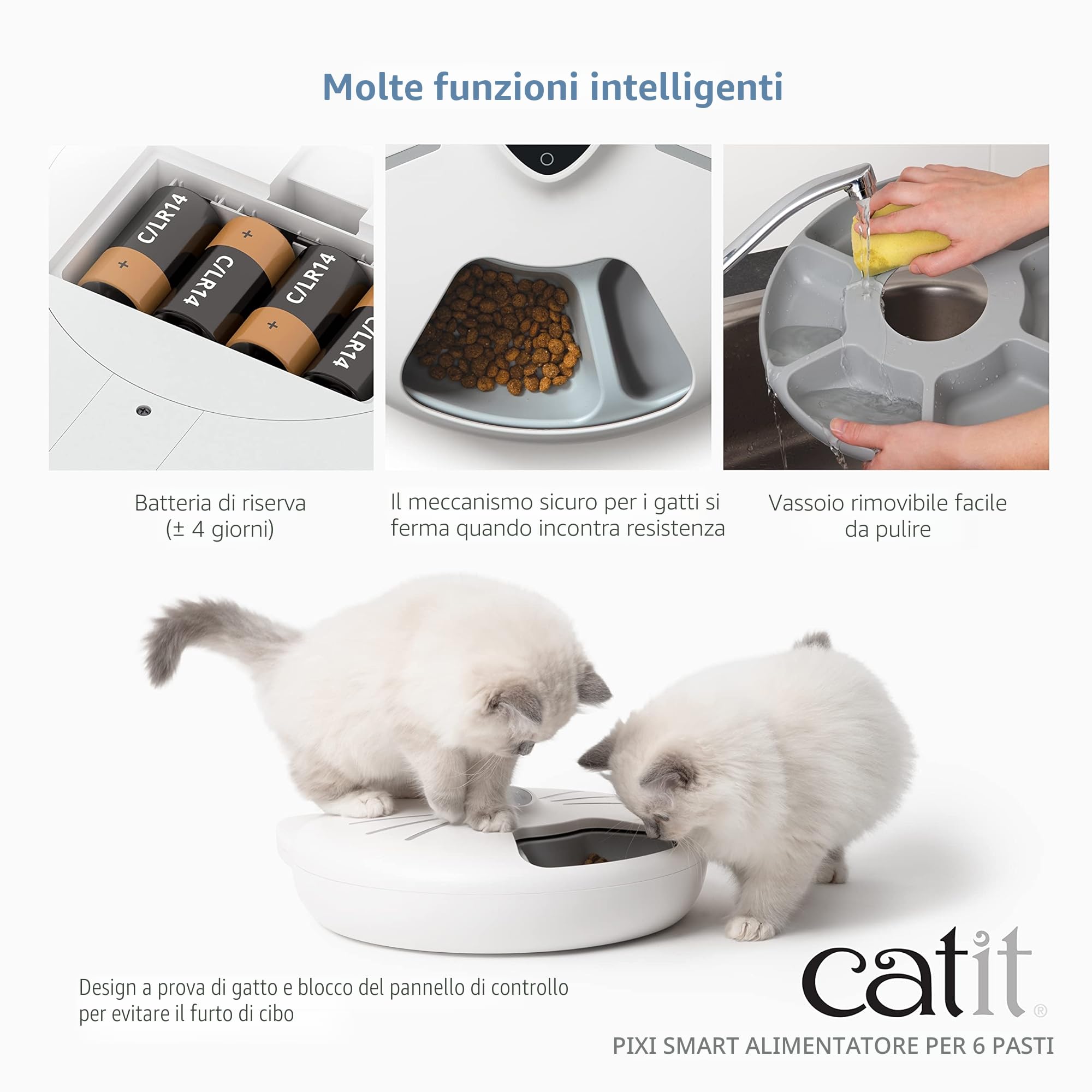 Catit PIXI Smart Alimentatore automatico per gatti