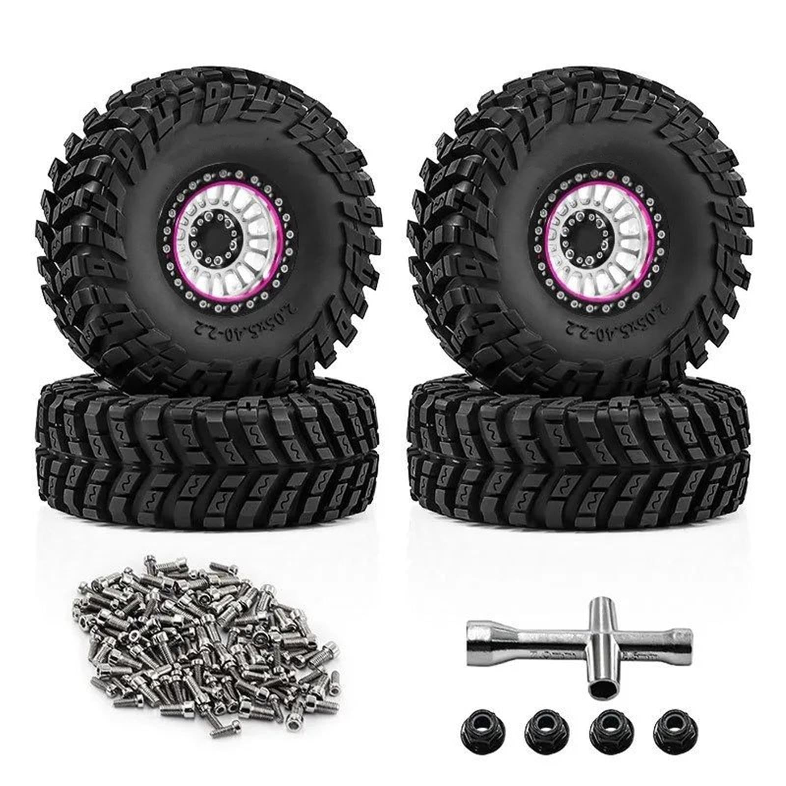 Neumáticos 137Mm para Cross-RC para YIKONG para Traxxas para TRX4