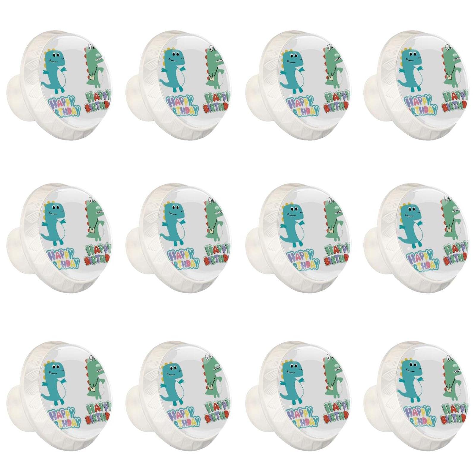 Boutons d'armoires de cuisine dinosaure pour cadeau d'anniversaire enfant