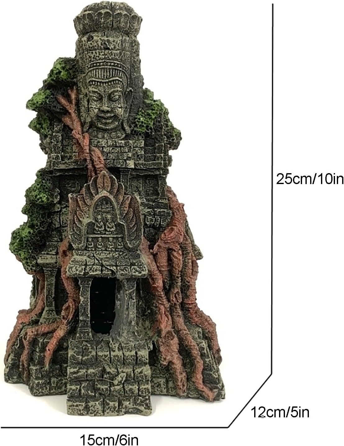 Pond Rocks Wat Buddha Statue Temple Decorations Landscaping Rocks, Fish Tank Zen Ornament Buddha Decor Bring Good Luck