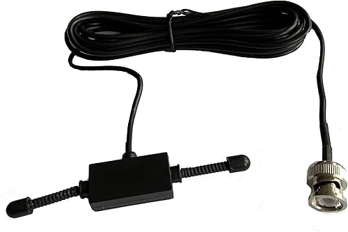 VHF UHF - Antena de escáner de coche BNC macho conector de antena adhesiva para Uniden Icom Bearcat Whistler de dos vías