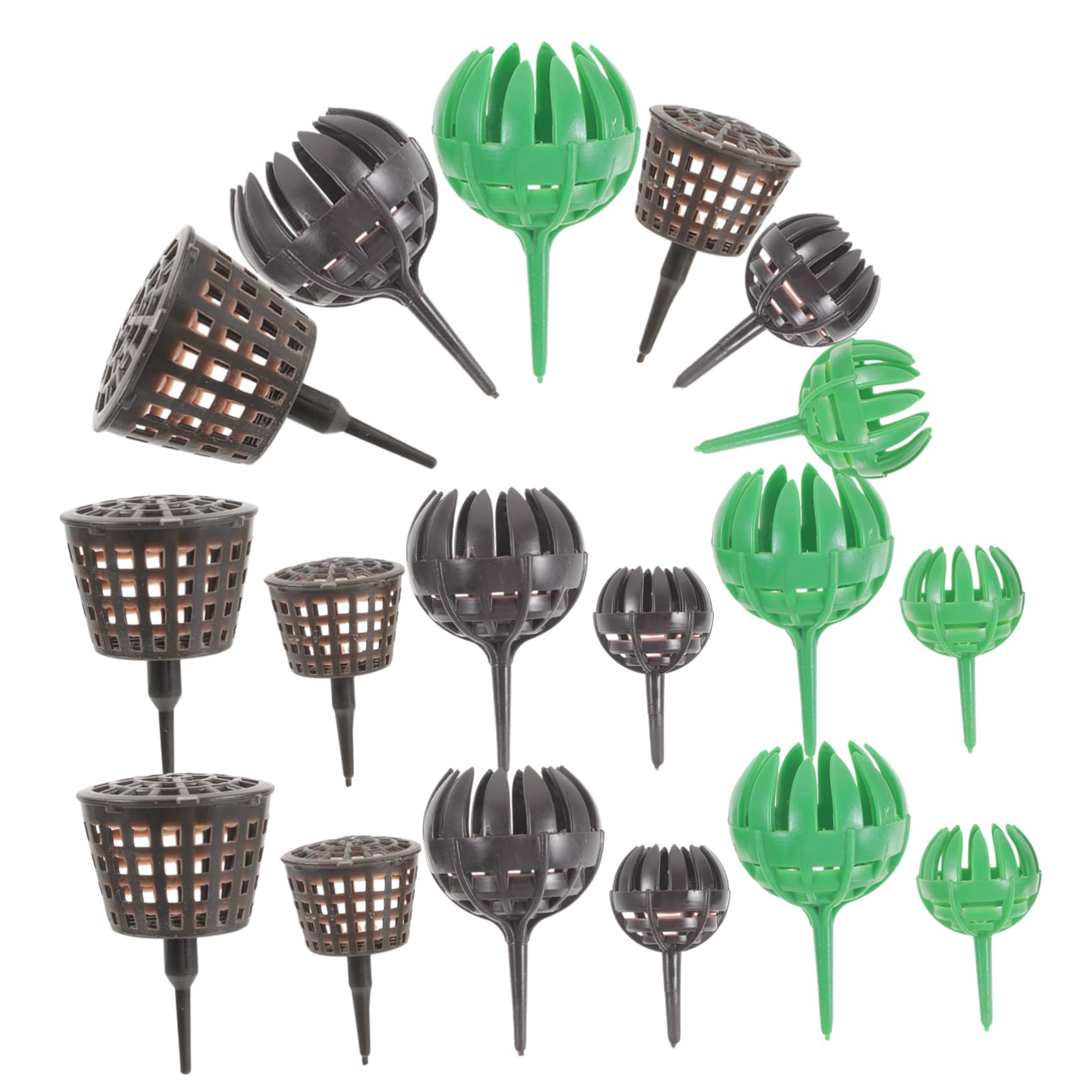 UKCOCO 5 Set Contenitore Fertilizzante Da Giardinaggio Completo Per Piante E Resistente E Design Per Appassionati Giardinaggio 30 Pezzi*5