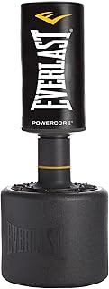 Everlast Powercore Borsa Pesante autoportante, Unisex, Nero/Bianco