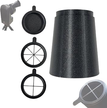 1pc Dew Shield Compatible with ZWO Seestar S50-3D Printed Seestar S50 Accessories Black Kits