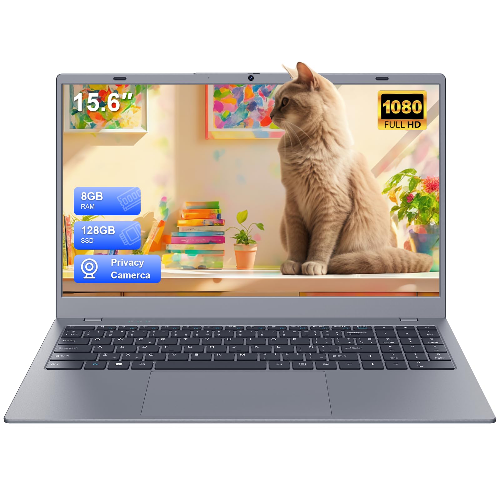 Amazon.com: VIGSENUP Laptop,15.6'' Laptop Computer,8GB RAM LPDDR4