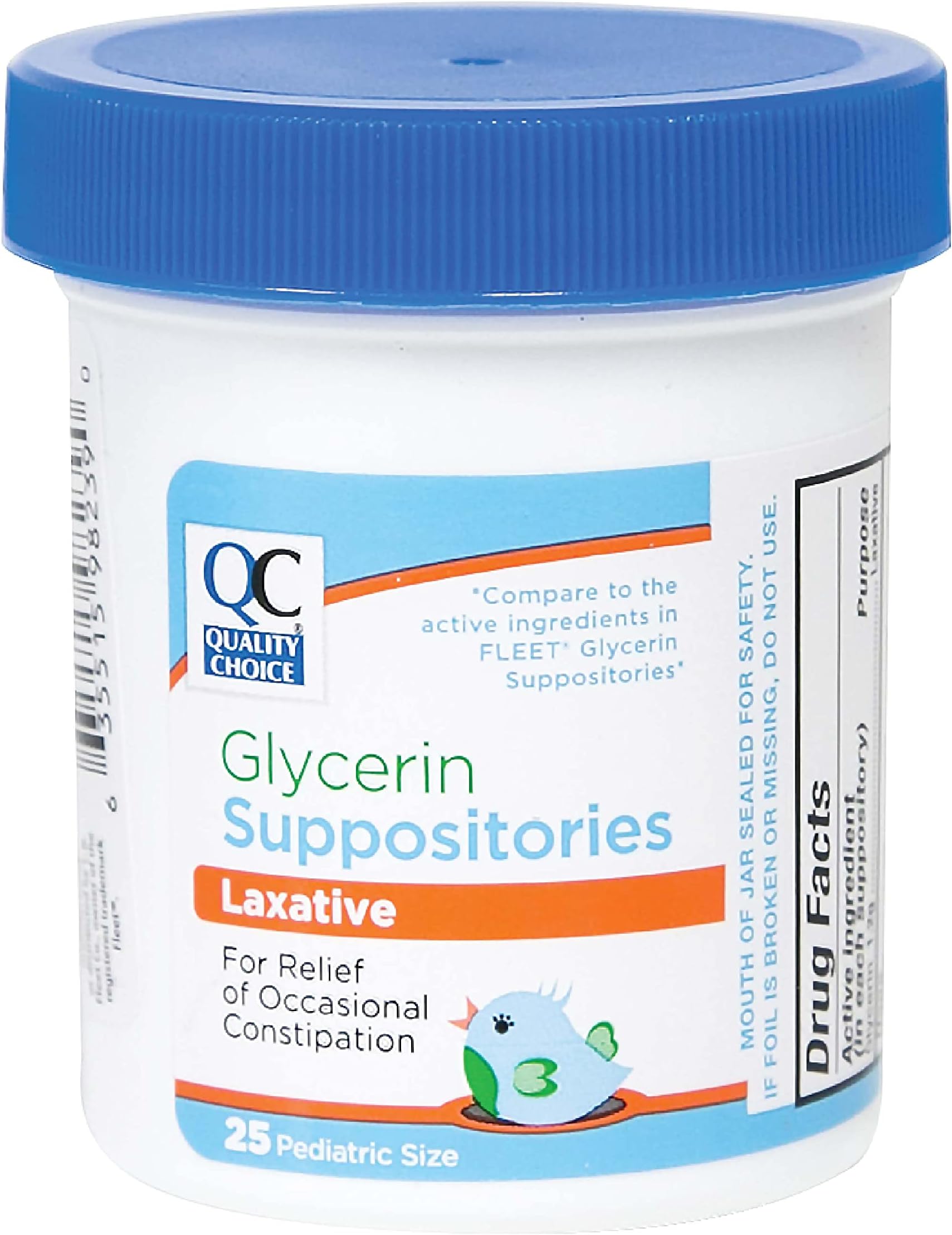 Infants Glycerin Suppositories Laxative Relief 25 Ct Each (2 Pack)