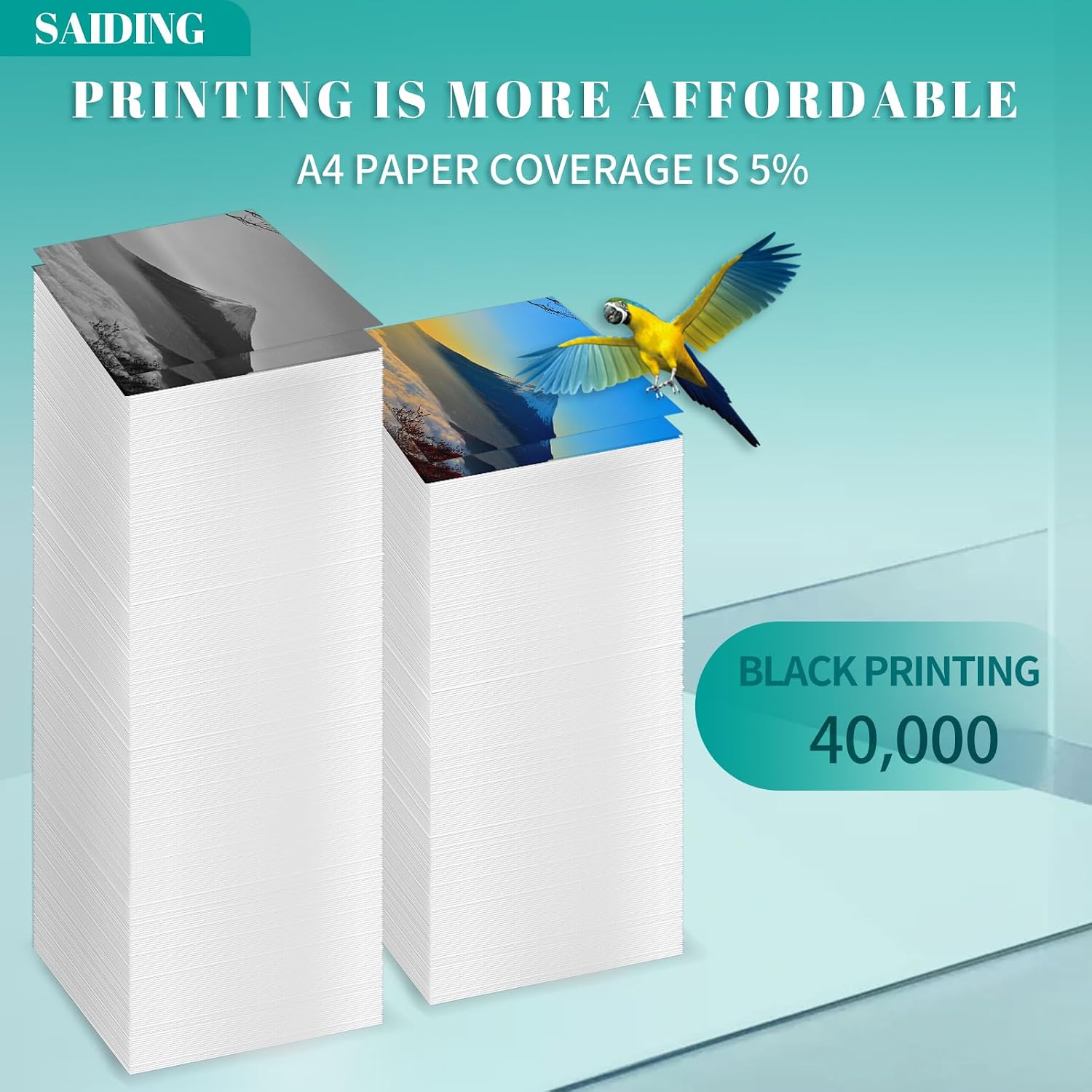 SAIDING BP-NT700A BP-NT700 Black Toner Cartridge Replacement for Sharp BP-NT700 BPNT700 Toner with BP-50M26 BP-50M31 BP-50M36 BP-50M45 BP-50M55 BP-70M31 BP-70M36 BP-70M45 BP-70M55 Printer (1-Pack)