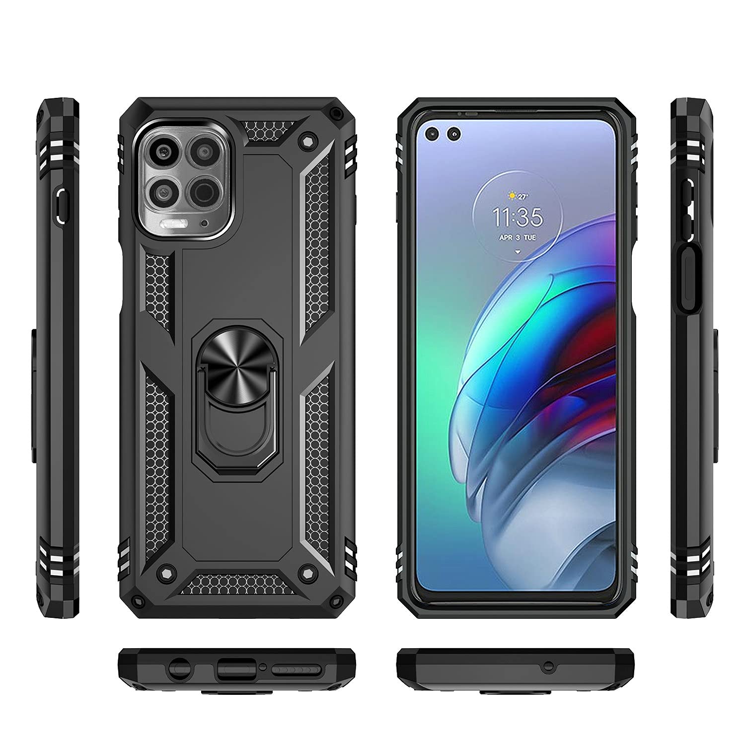 Amazon.co.jp: Jielangxin Keji ケース Motorola Moto G100 ケース