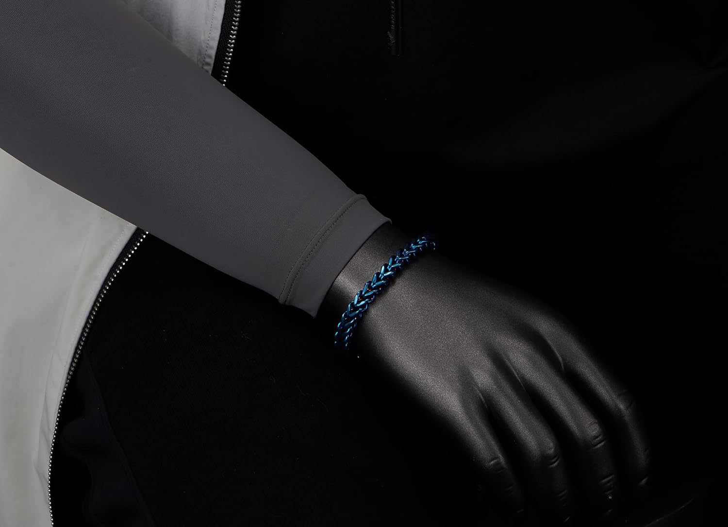 COOLSTEELANDBEYOND Stainless Steel Cuban Link Bracelet, Curb Chain for Men, Hip-Hop Biker Jewelry, Punk Rock - Image 2