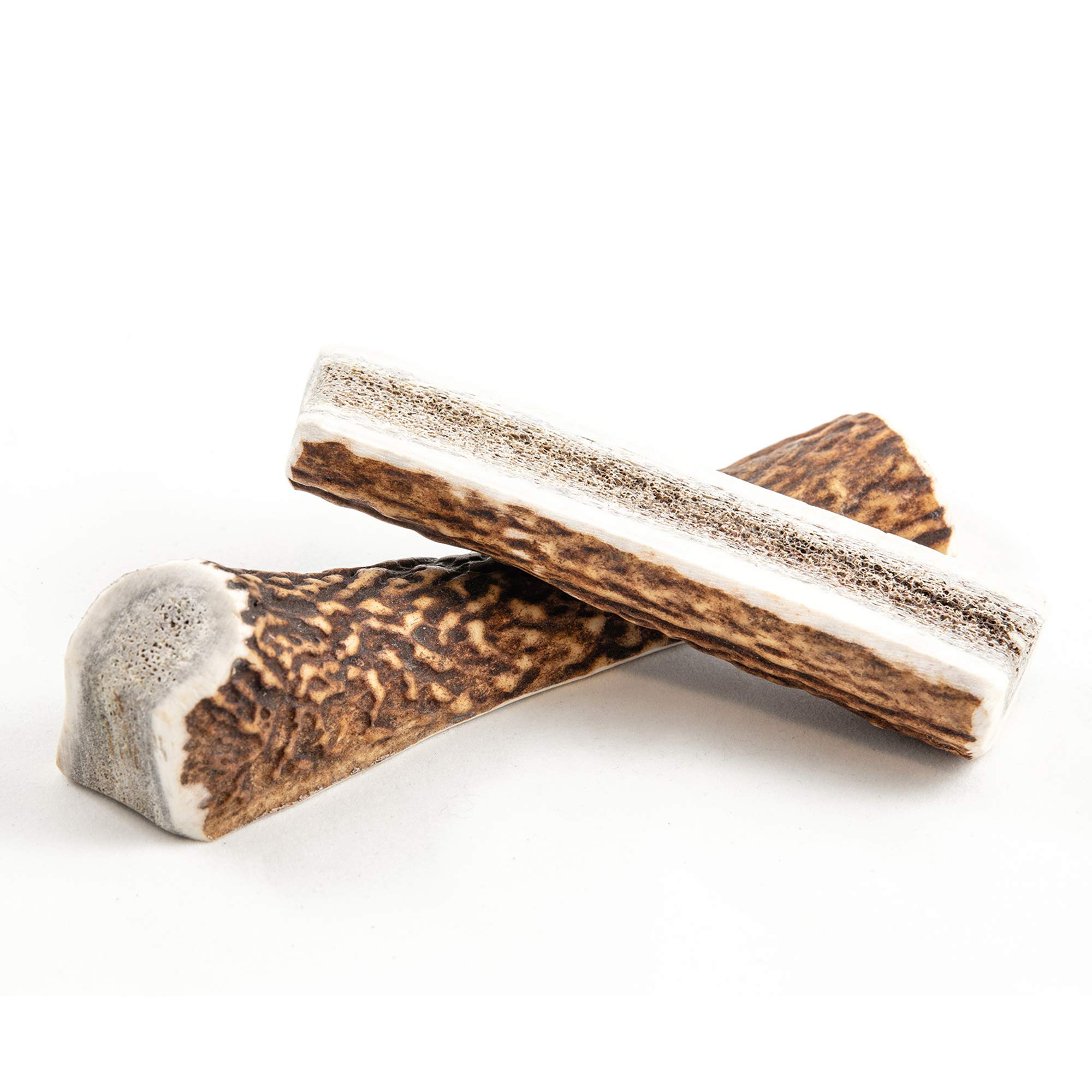 RF - Hertengewei voor honden | langdurige natuurlijke kauw | verwennerij en tandverzorging voor je hond | verschillende versies | maat L | zachte versie | premium | 111-150 g | 17-19 cm