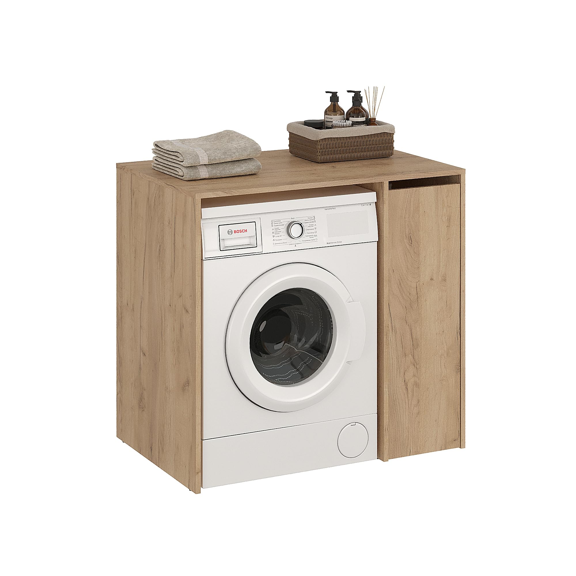 Komto Washing Machine Cabinet 95 cm Wide, Over Washing Machine Storage Unit