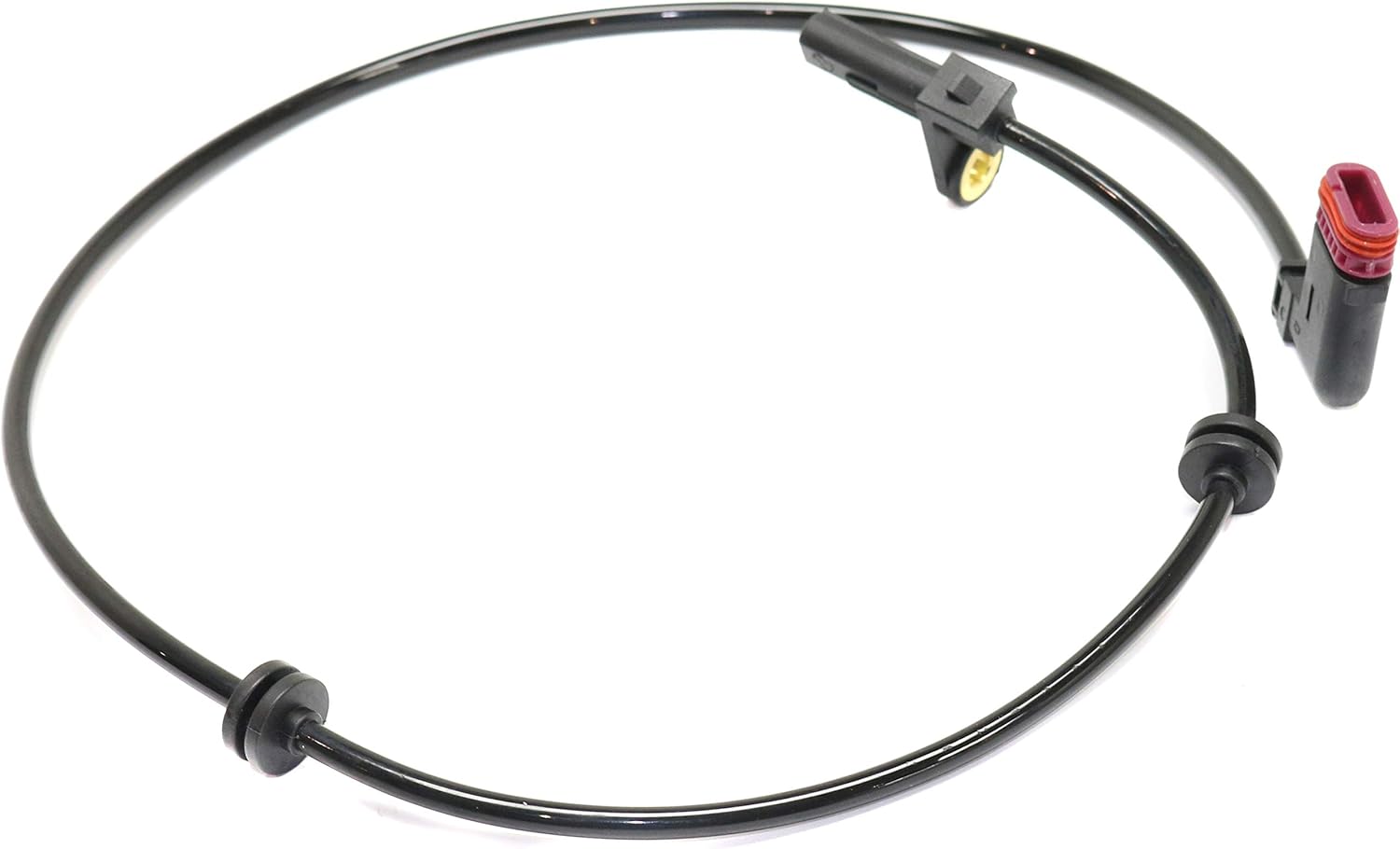 Garage-Pro ABS Speed Sensor Rear, Driver or Passenger Side Compatible with 2007-2010 Mercedes Benz CL550, CL600, S550 & S600 2 Male Terminals, Pin Type, Wheel Mounted, 28 in. Harness