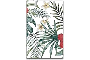 MightySkins Tropical Hibiscus Glossy Glitter Skin for Uwell Caliburn